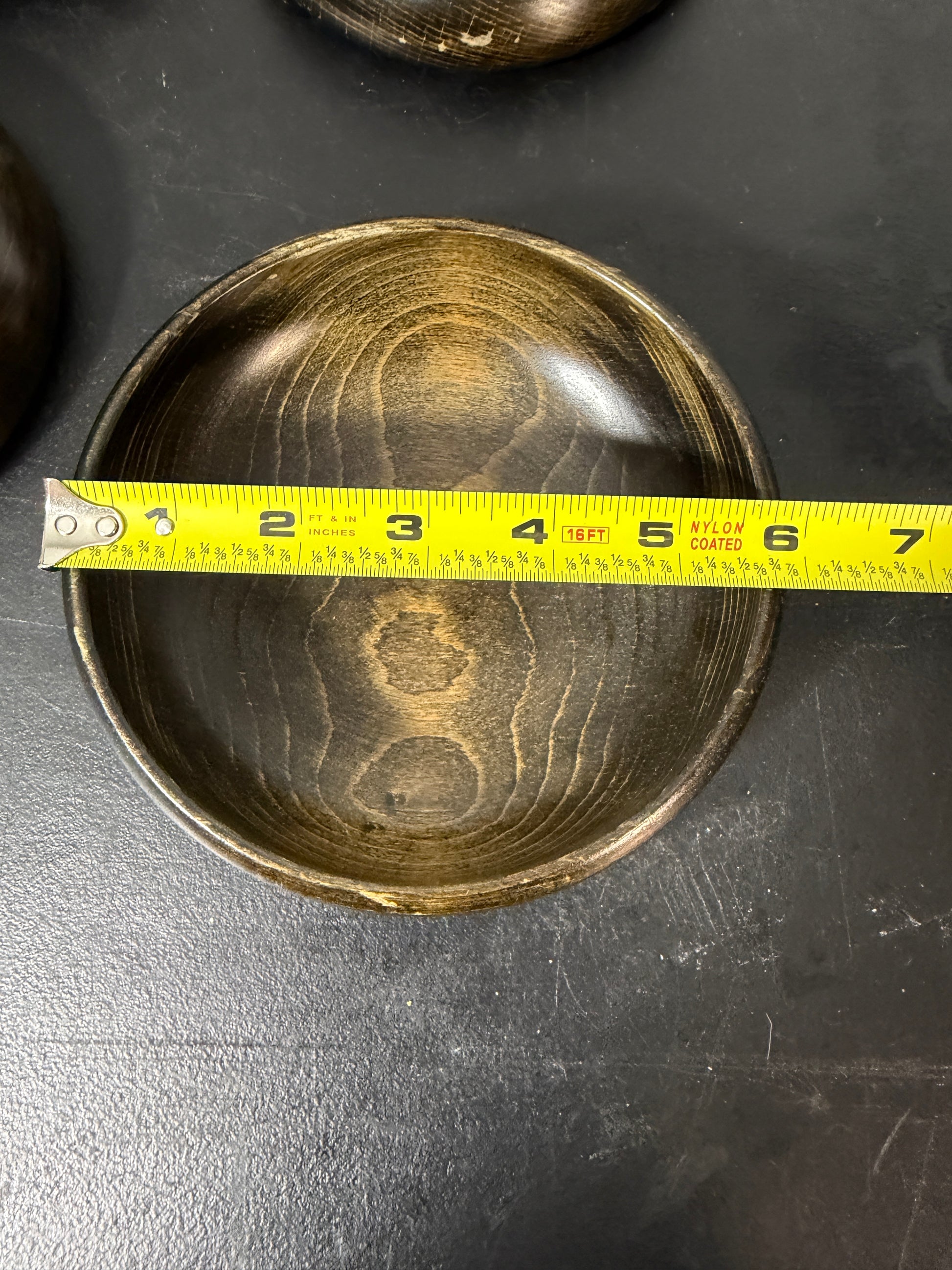 CI Teakwood Bowls - Set of 4, Vintage Japanese Style - photo 5