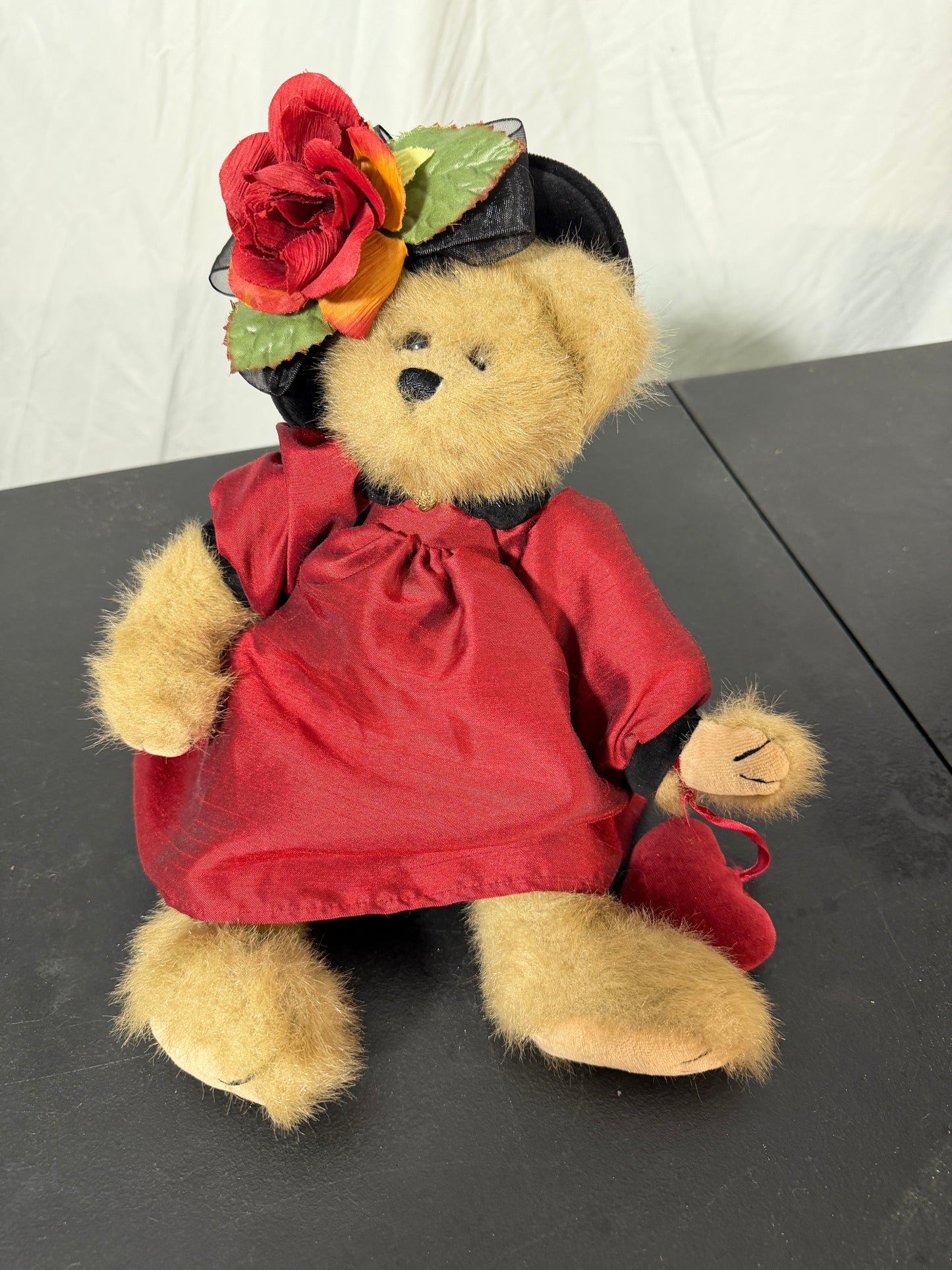 Bearington Collection Valerie Valentine Plush Teddy Bear