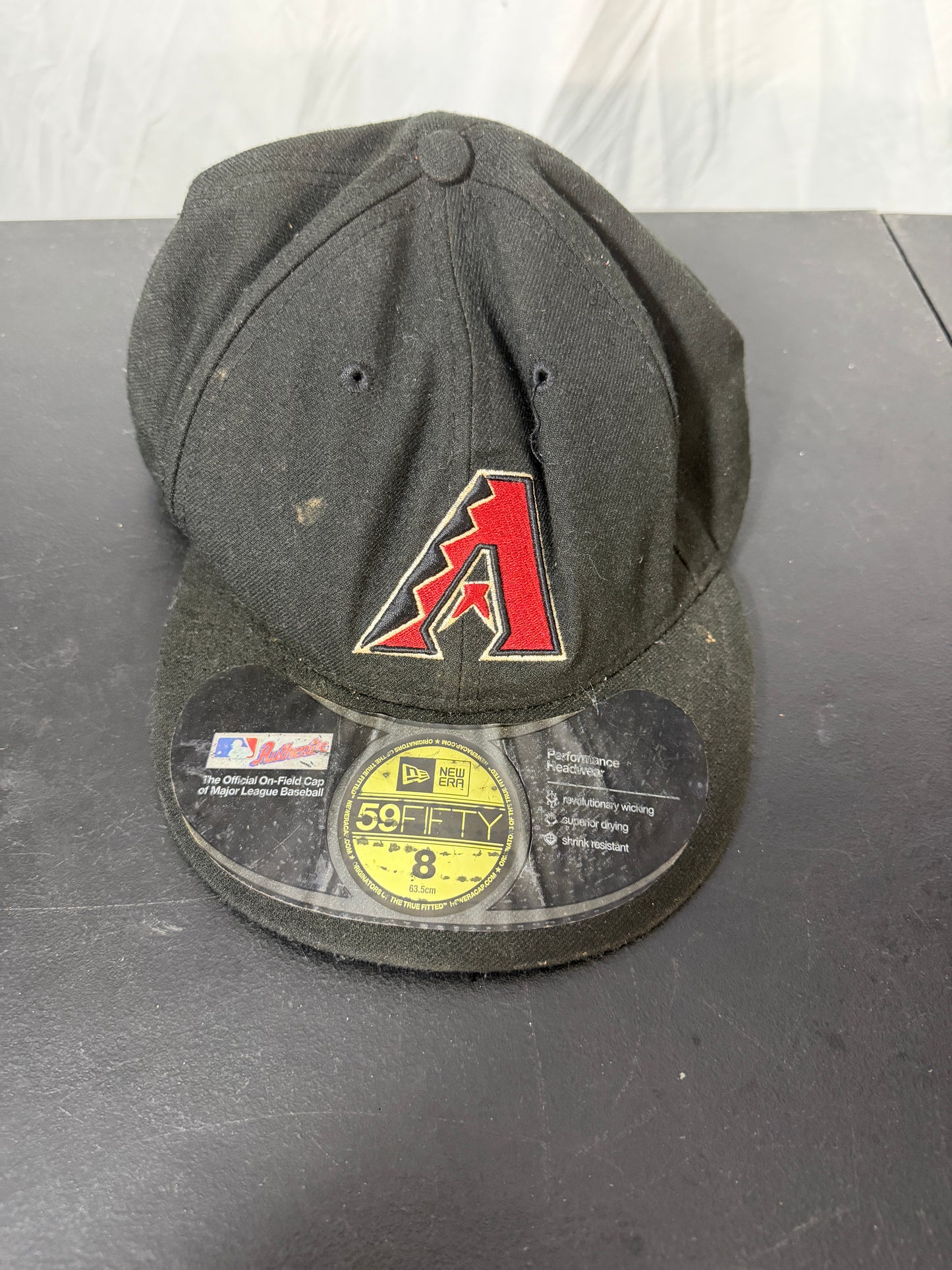 Arizona Diamondbacks New Era 59FIFTY Fitted Baseball Cap Size 8