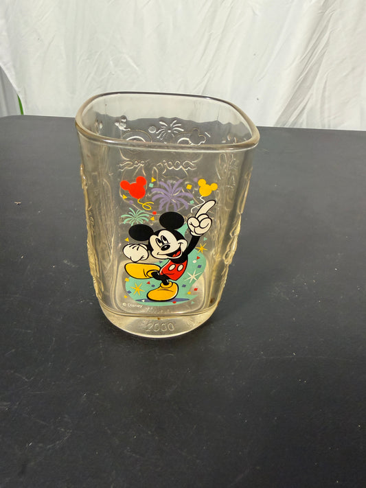 Disney 2000 Mickey Mouse Commemorative Glass by McDonald's