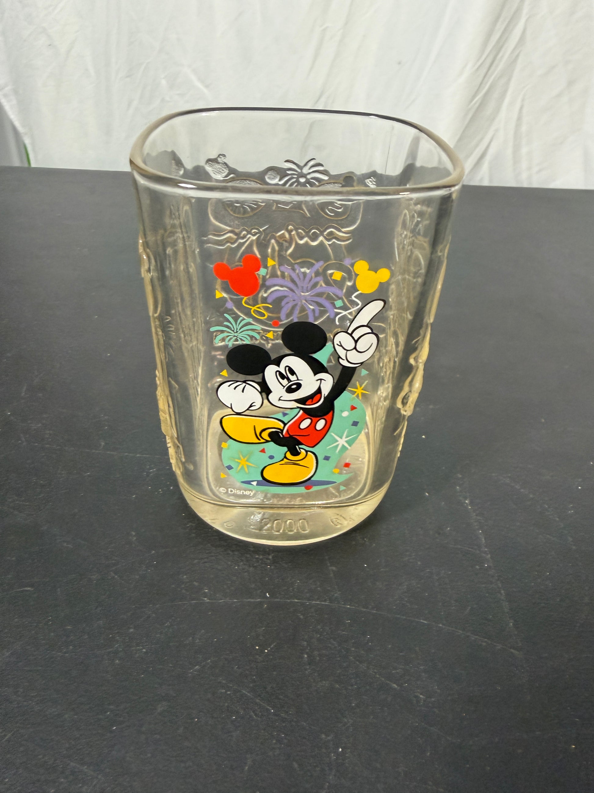Disney 2000 Mickey Mouse Commemorative Glass by McDonald's