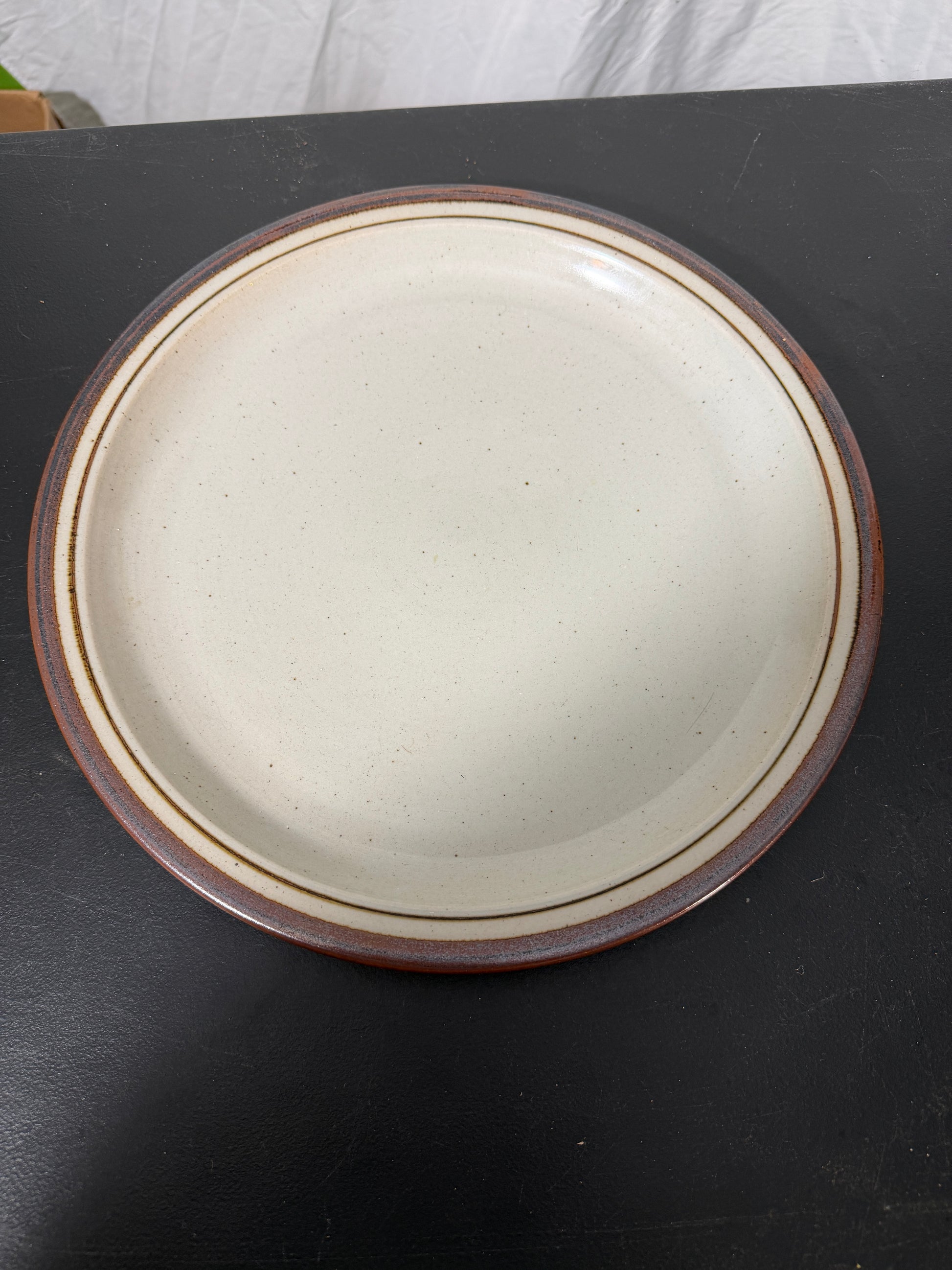 Otagiri Sierra Handcrafted Stoneware Plate Japan 10.5