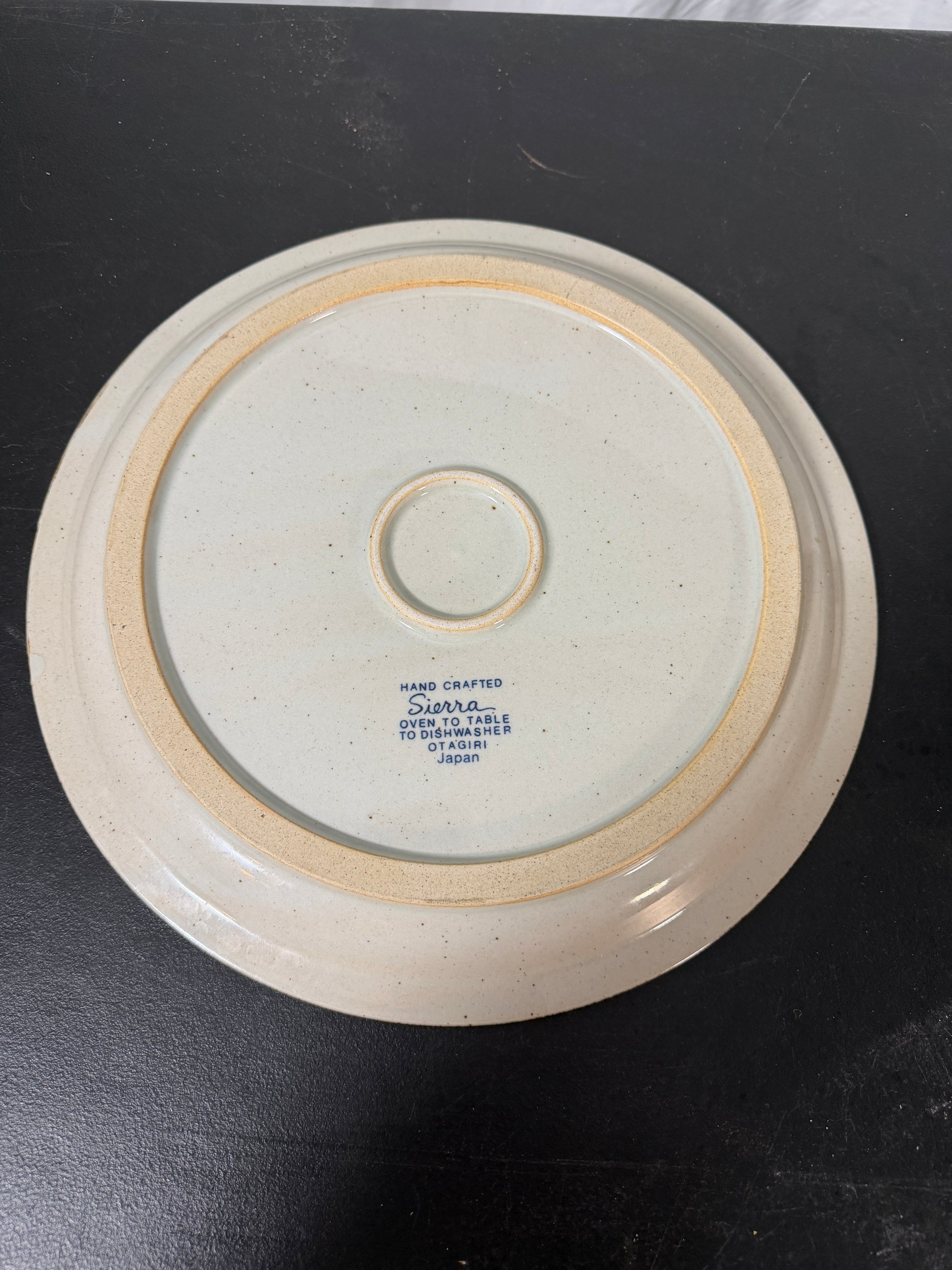 Otagiri Sierra Handcrafted Stoneware Plate Japan 10.5 - photo 2