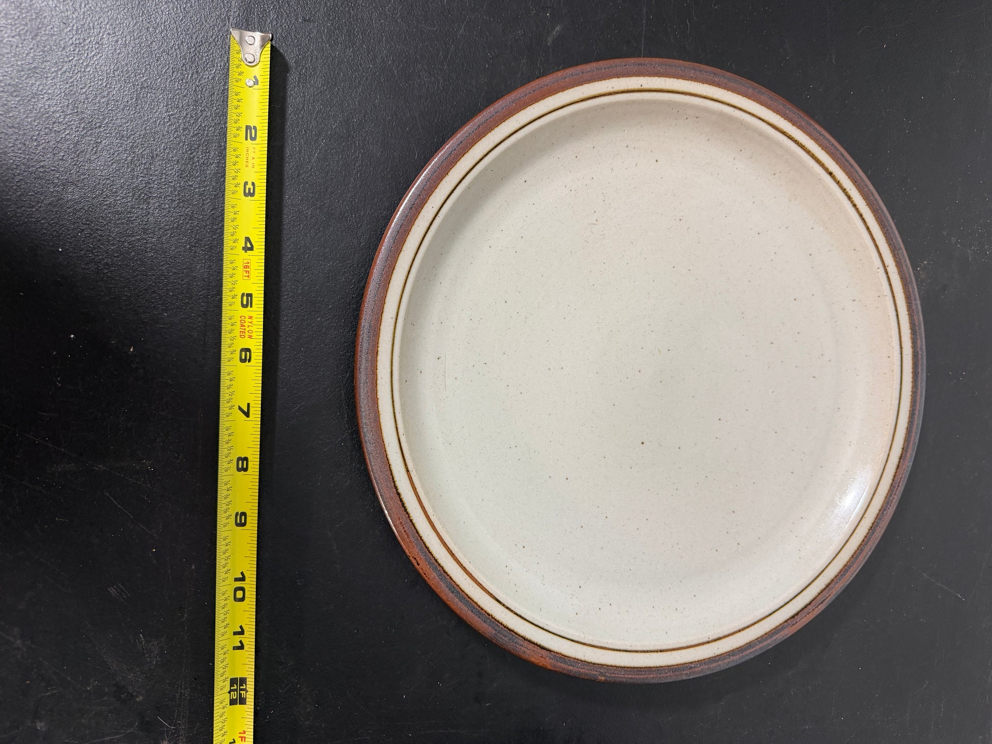 Otagiri Sierra Handcrafted Stoneware Plate Japan 10.5 - photo 3