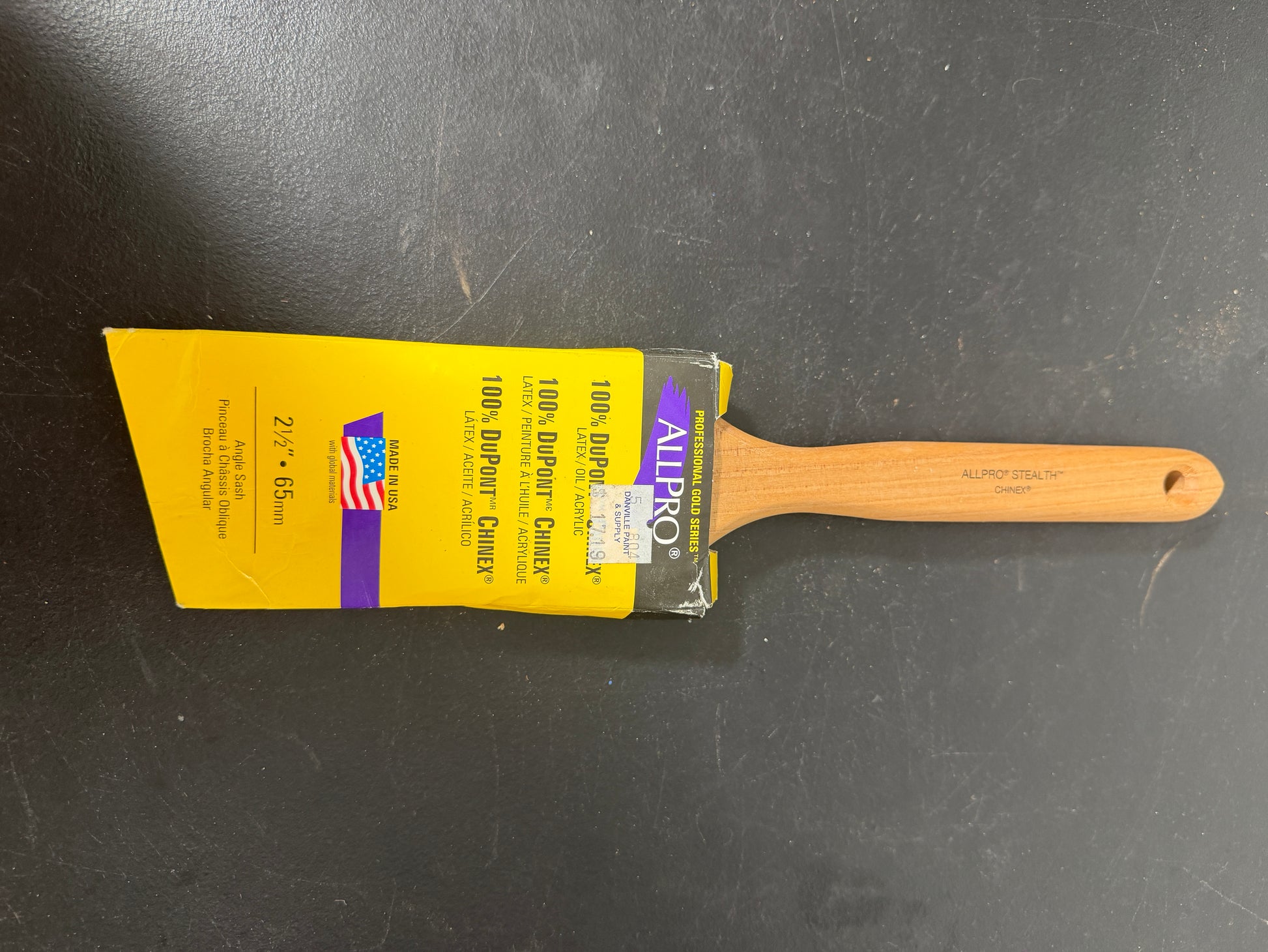 Allpro Stealth 2.5 Inch Paint Brush