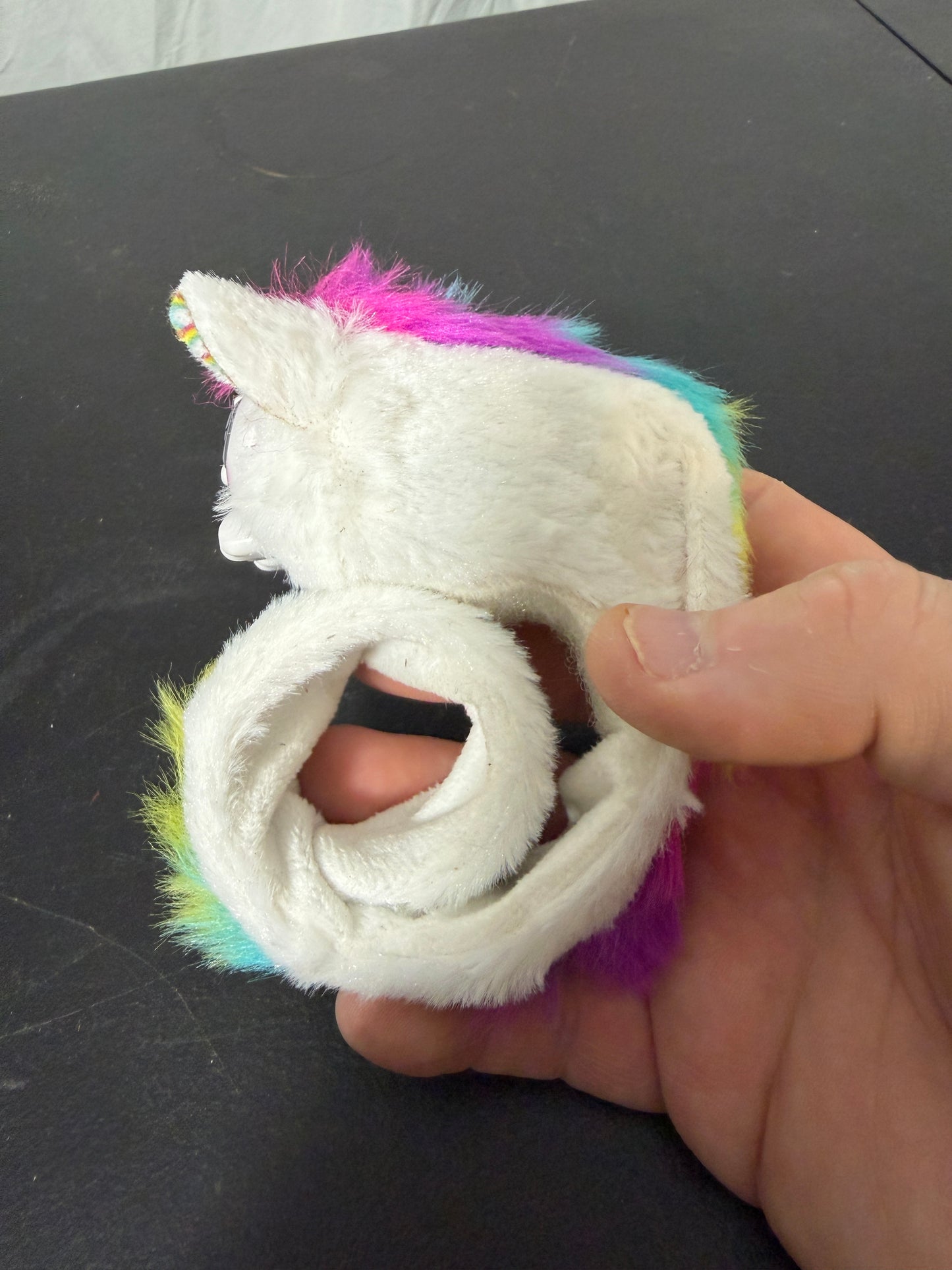 Little Live Pets Wrapples Interactive Toy White Furry Body with Pink Hair - photo 3