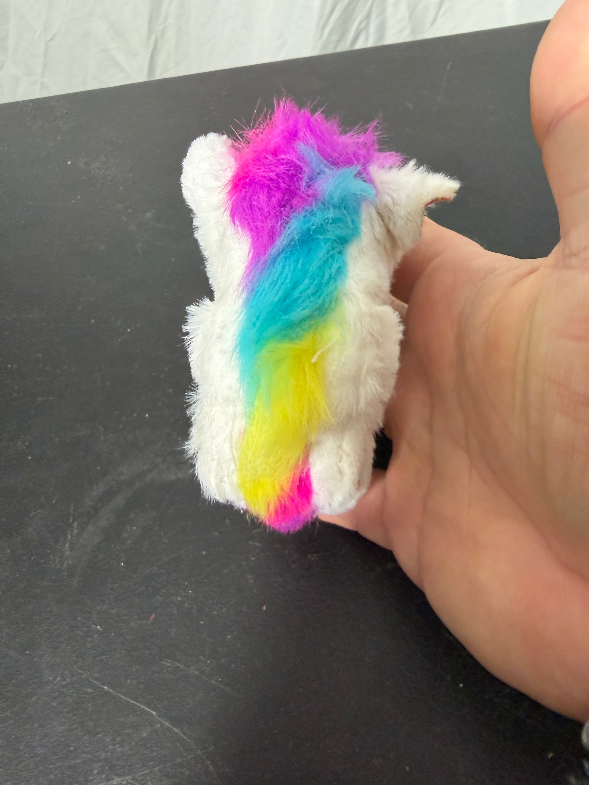 Little Live Pets Wrapples Interactive Toy White Furry Body with Pink Hair - photo 4