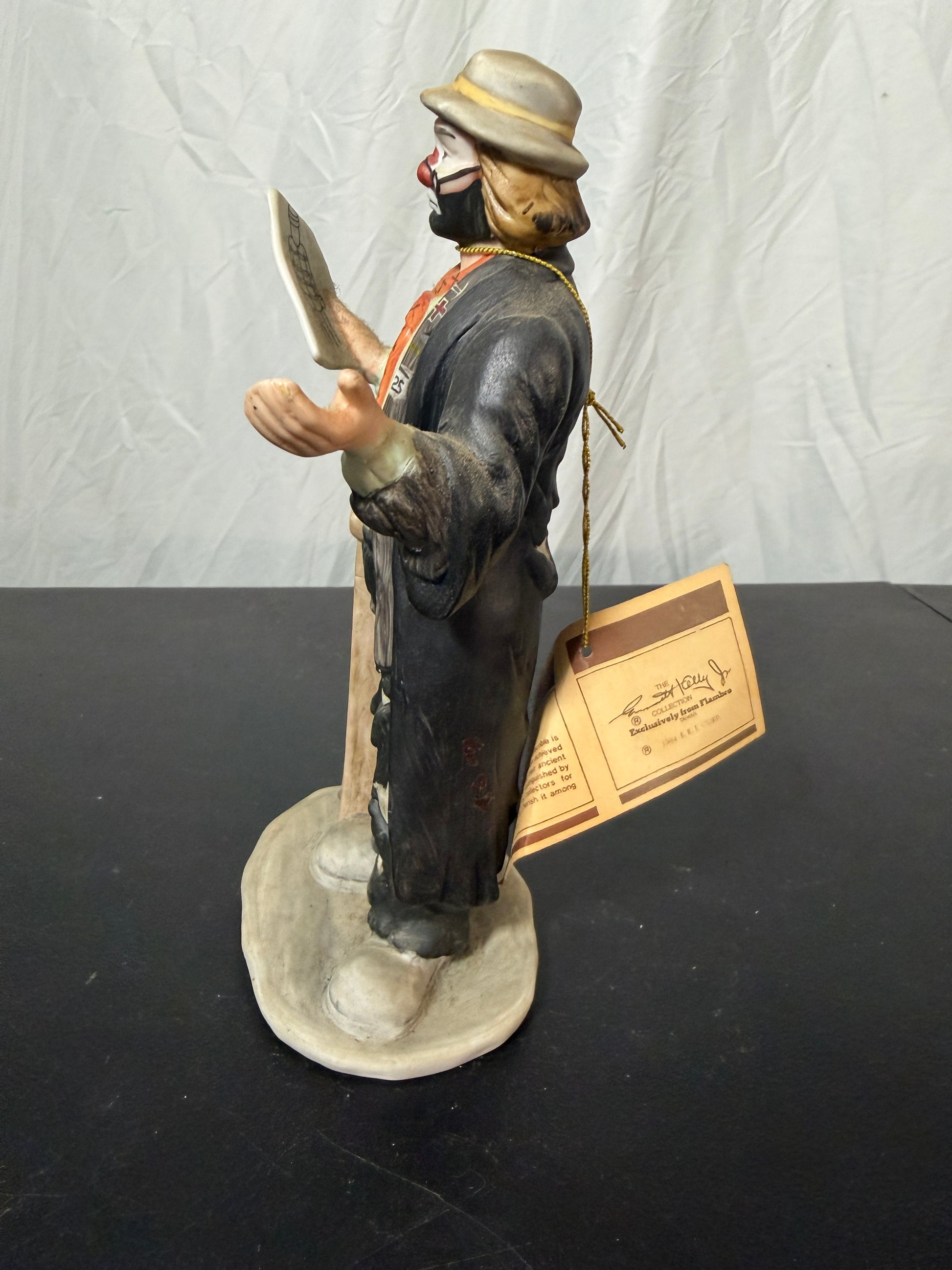 Flambro Emmett Kelly Jr. Professional Series Porcelain Figurine - photo 2