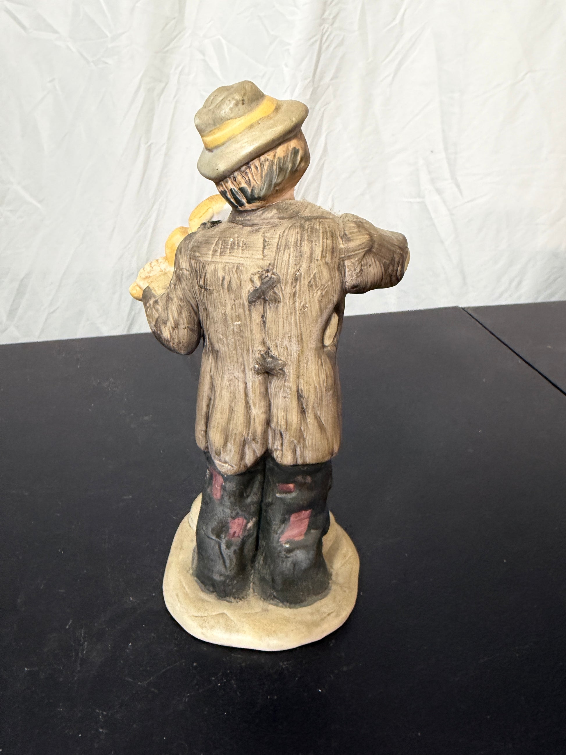 Emmett Kelly Jr. Hobo Clown Playing Violin Figurine Flambro Collection - photo 3