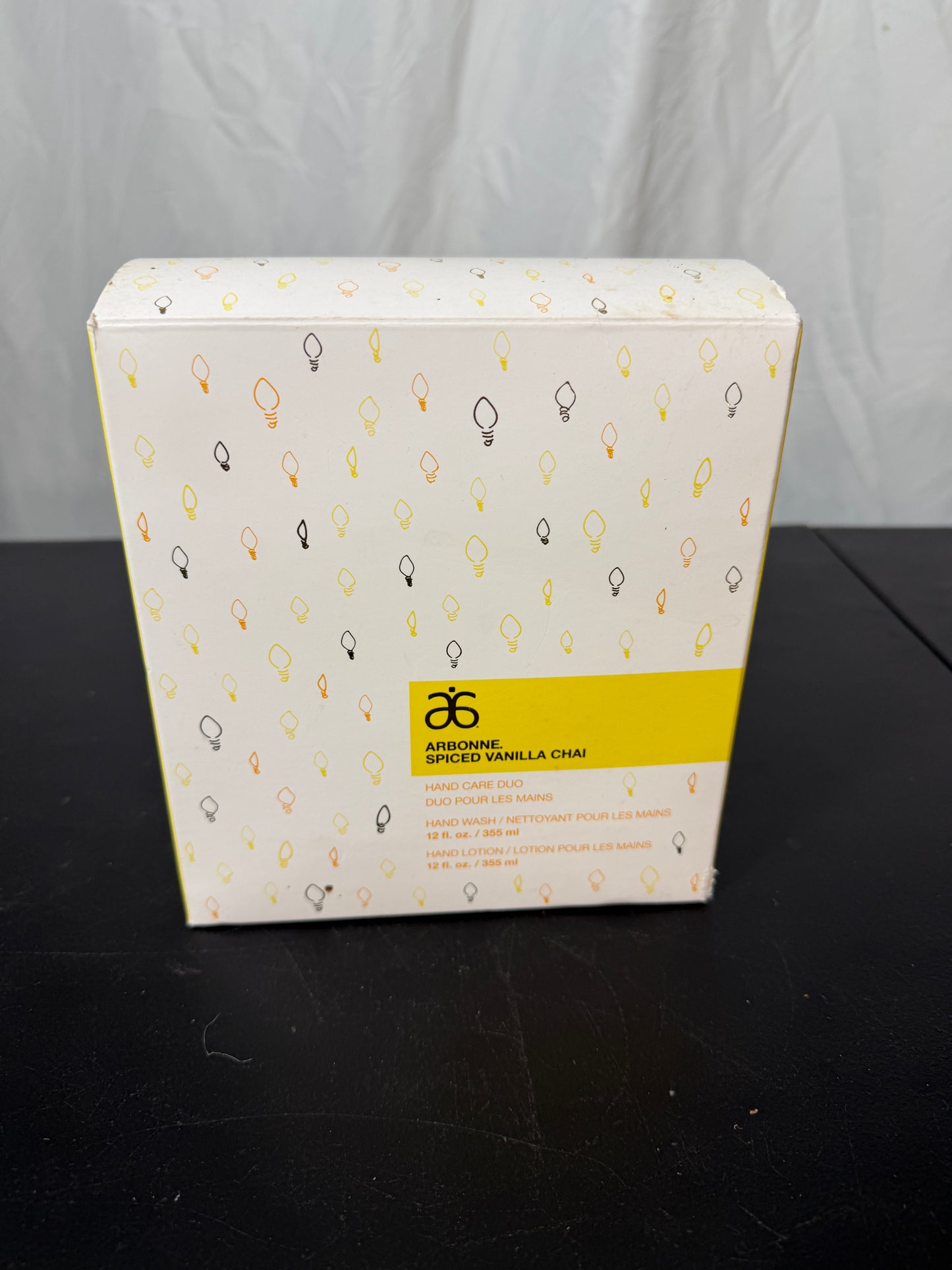 Arbonne Spiced Vanilla Chai Hand Care Duo Set 12 fl. oz. Hand Wash & Lotion