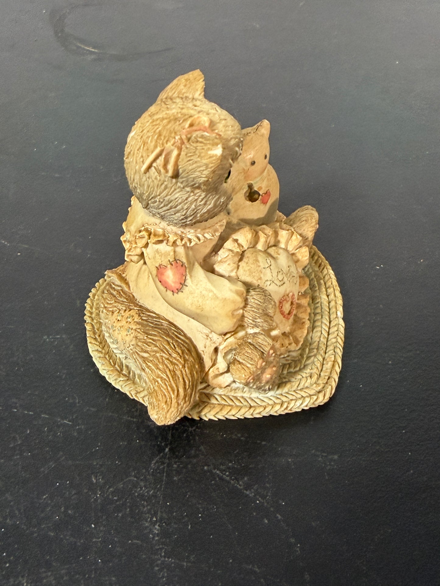 Priscilla Hillman Licensee Enesco Corporation Calico Kittens Ceramic Figurine - photo 4