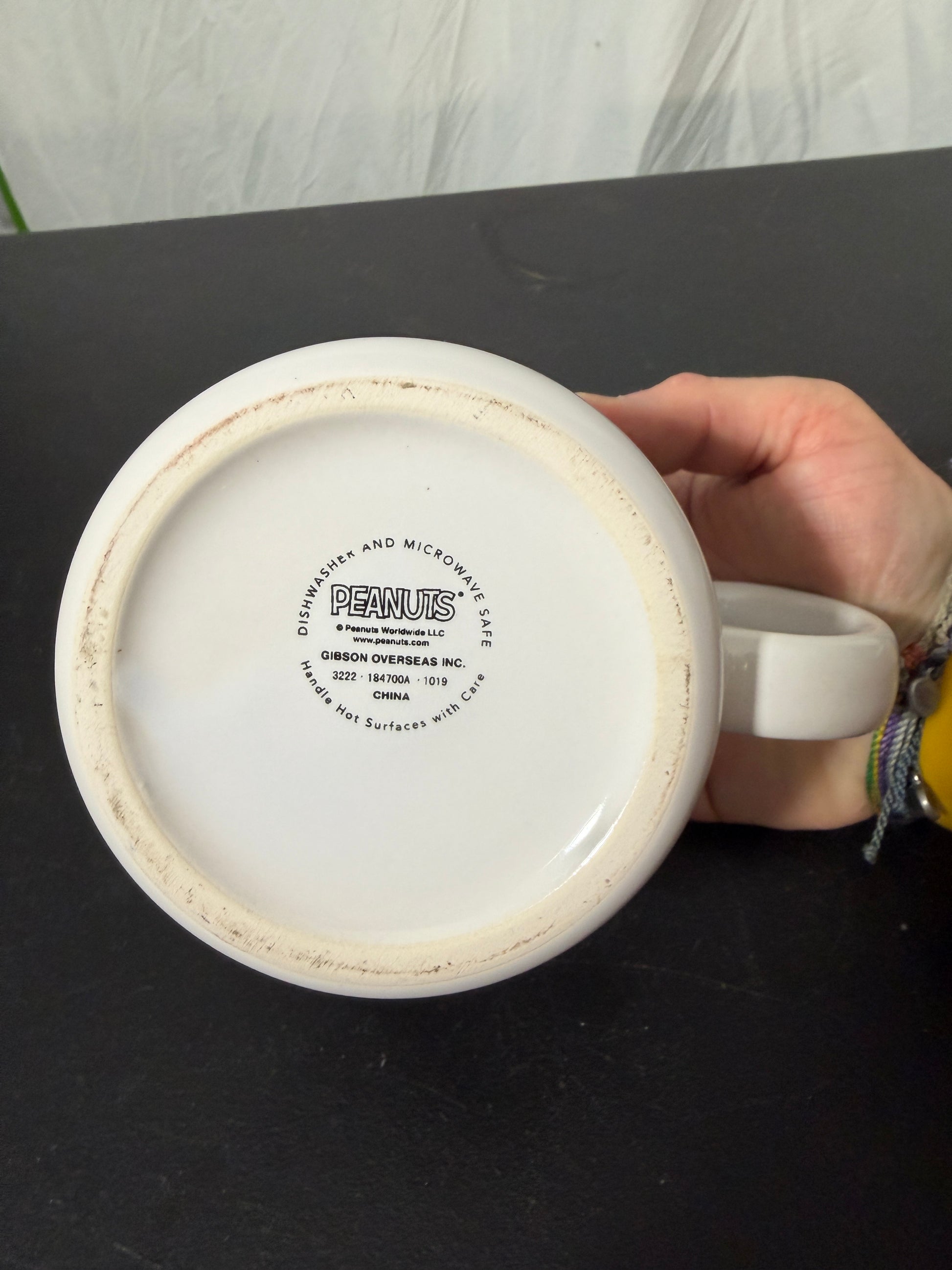 Gibson Snoopy Ceramic Coffee Mug - photo 6