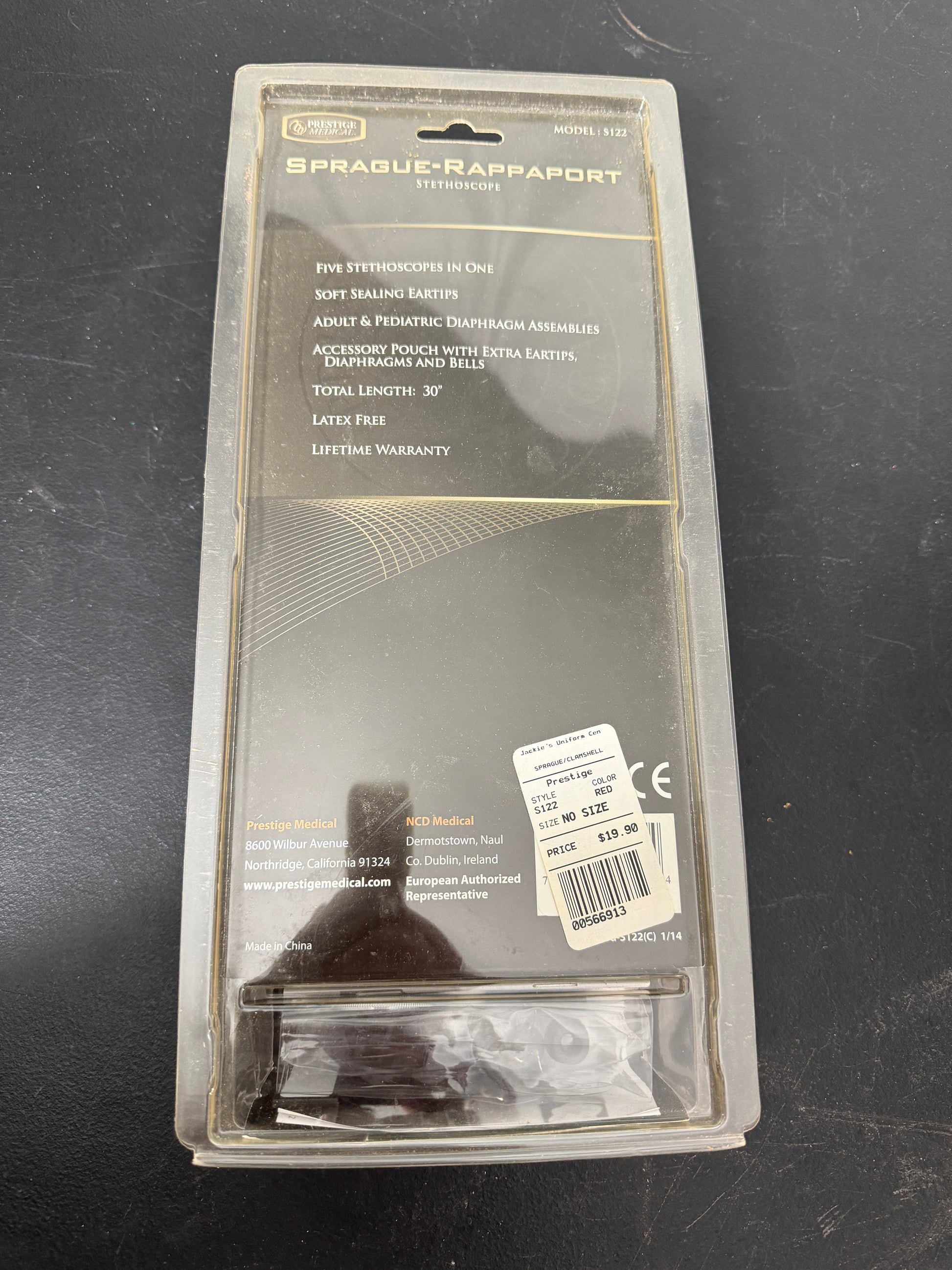 Prestige Medical Sprague-Rappaport Stethoscope Model S122 - photo 2