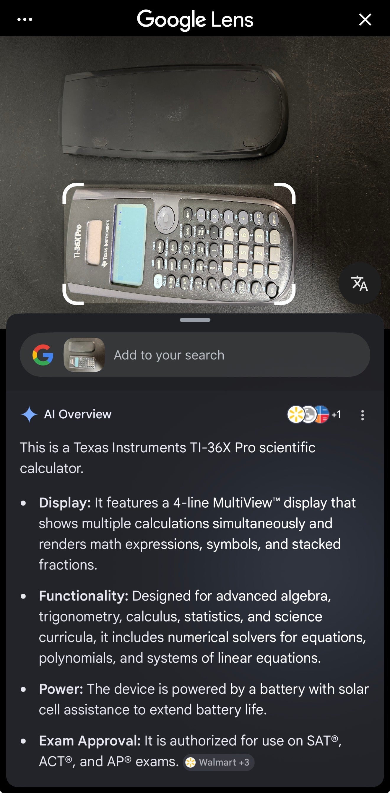 Texas Instruments TI-36X Pro Scientific Calculator - photo 5