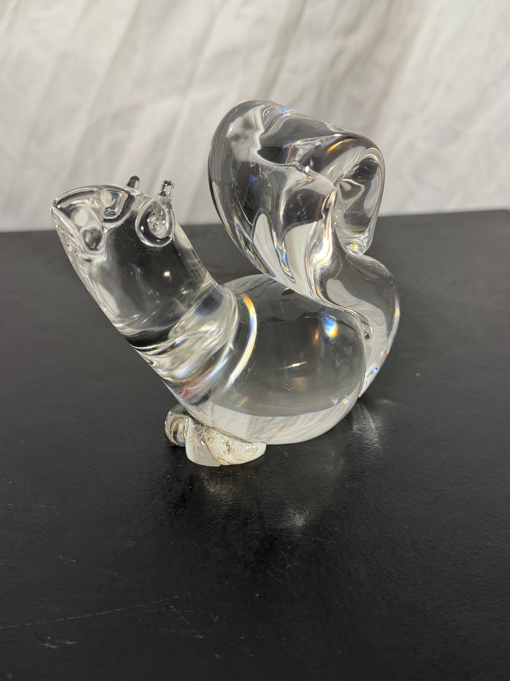 Lloyd Adkins Squirrel Glass Sculpture - photo 2