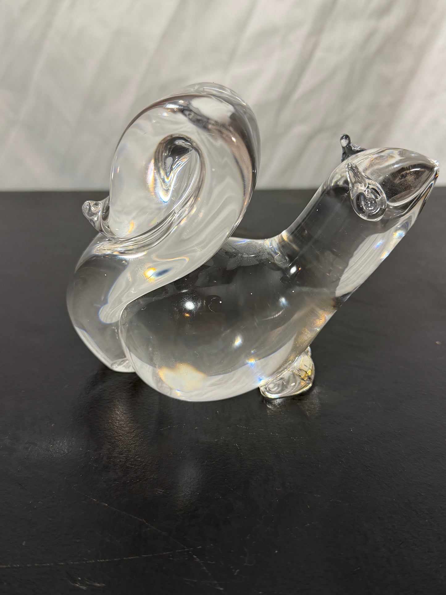 Lloyd Adkins Squirrel Glass Sculpture - photo 4