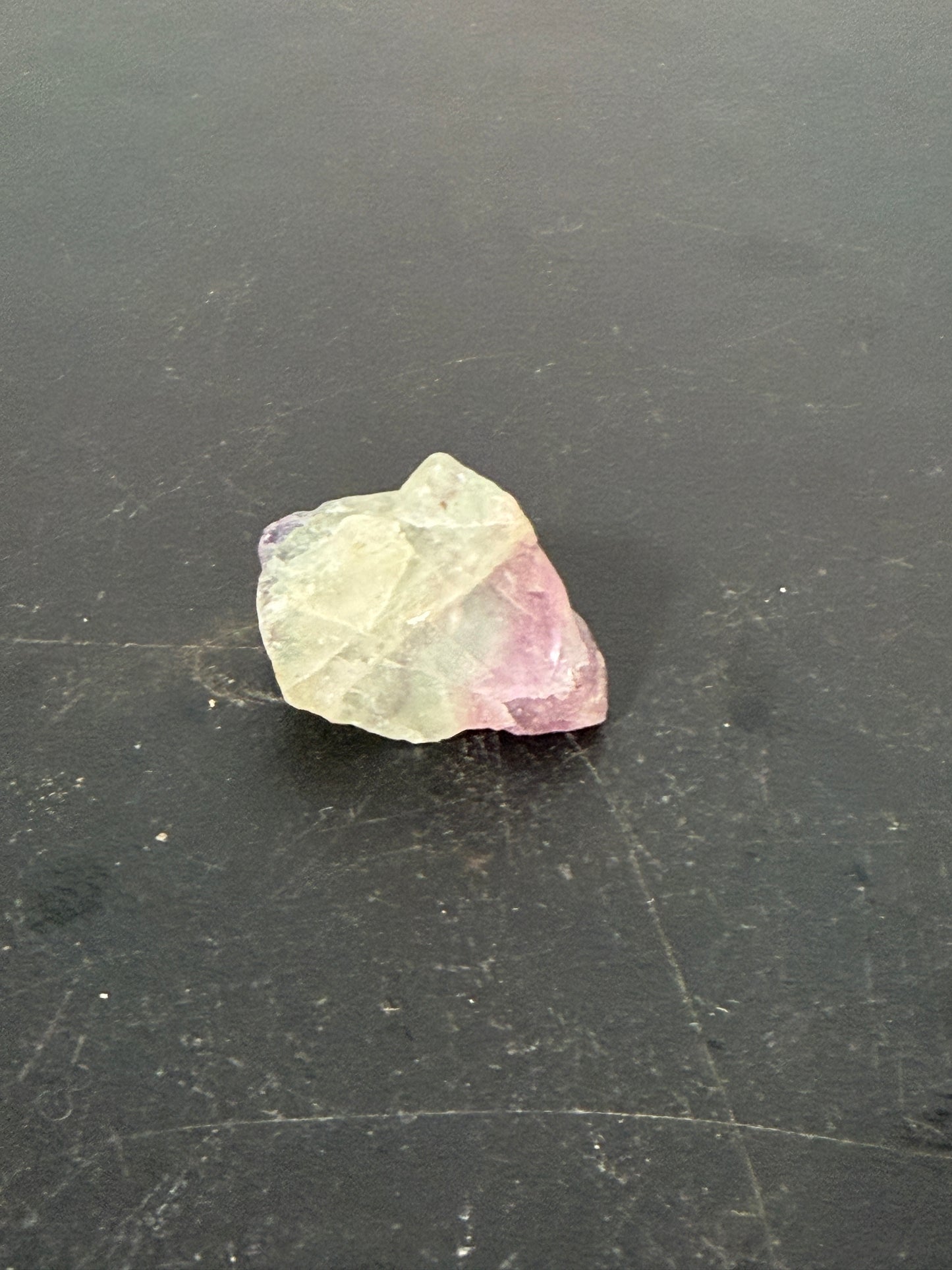 Fluorite Mineral Specimen with Color Zoning