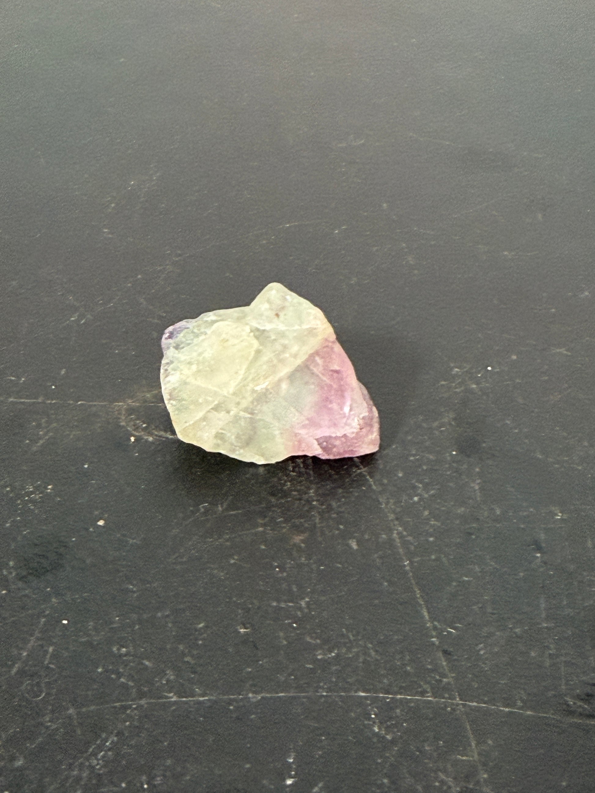 Fluorite Mineral Specimen with Color Zoning
