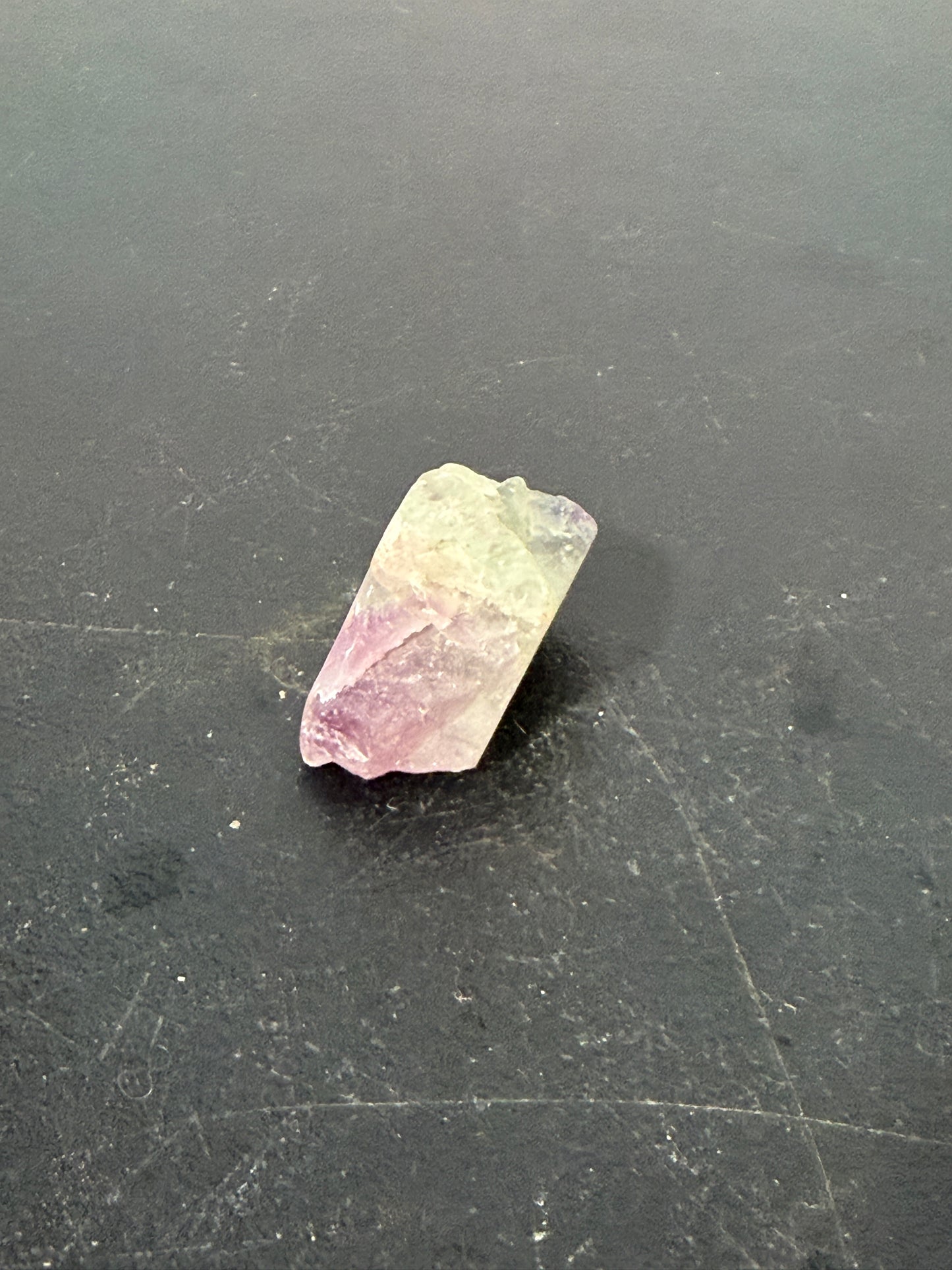Fluorite Mineral Specimen with Color Zoning - photo 3