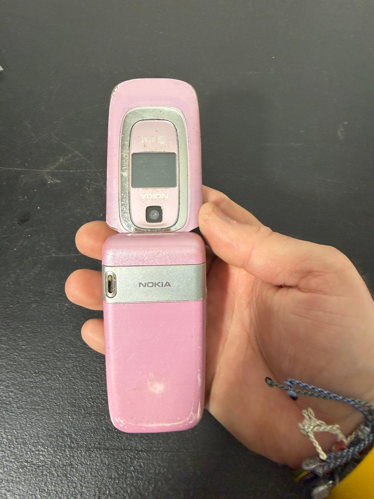 Nokia 6085 Pink Flip Phone AT&T - photo 3