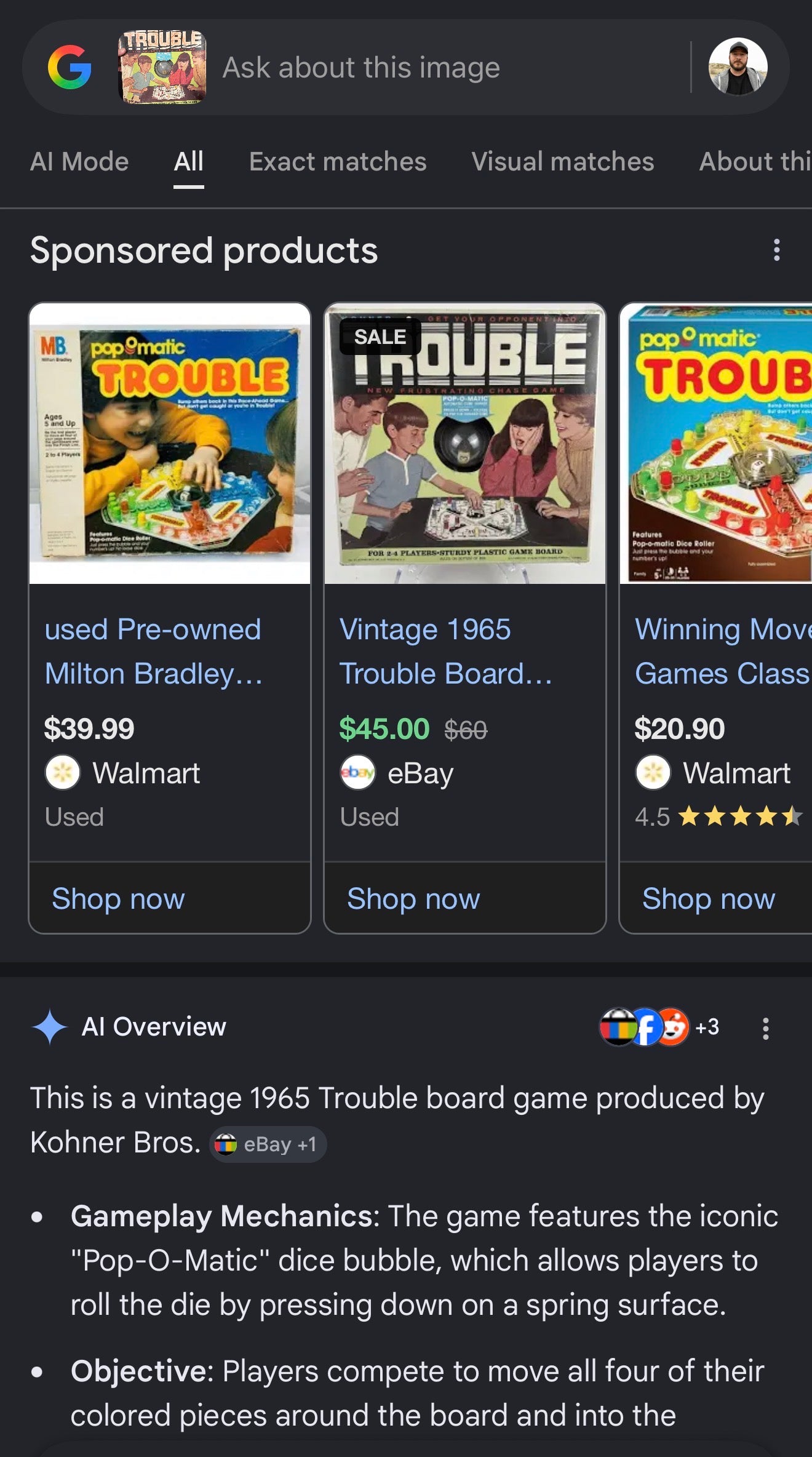 Kohner Trouble Board Game - photo 7