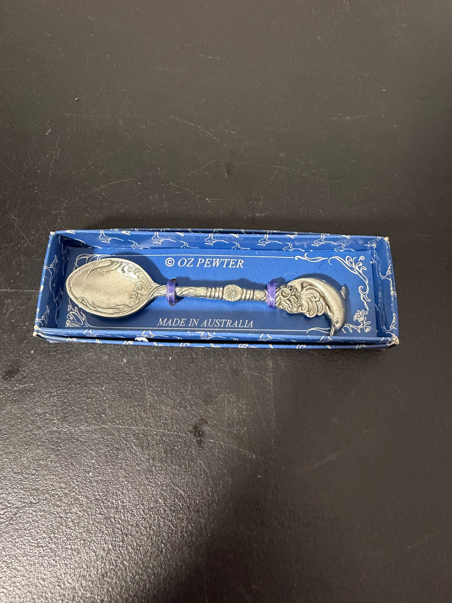 Pewter Dolphin Souvenir Spoon