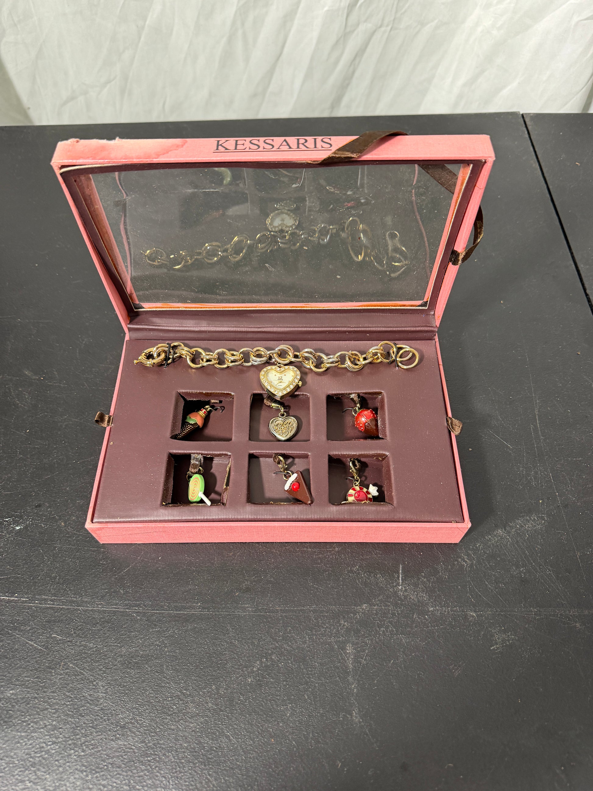 Kessaris Charm Bracelet Set with Assorted Charms - photo 2