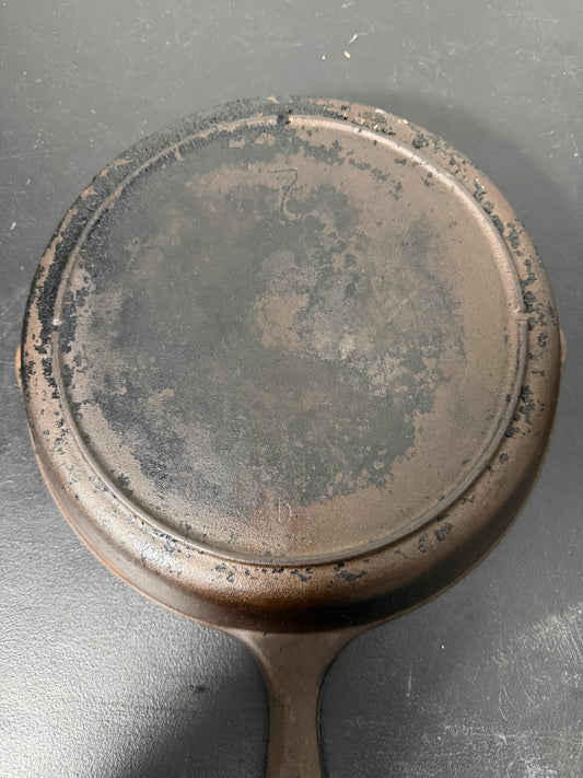Vintage Cast Iron Skillet 8 Inch