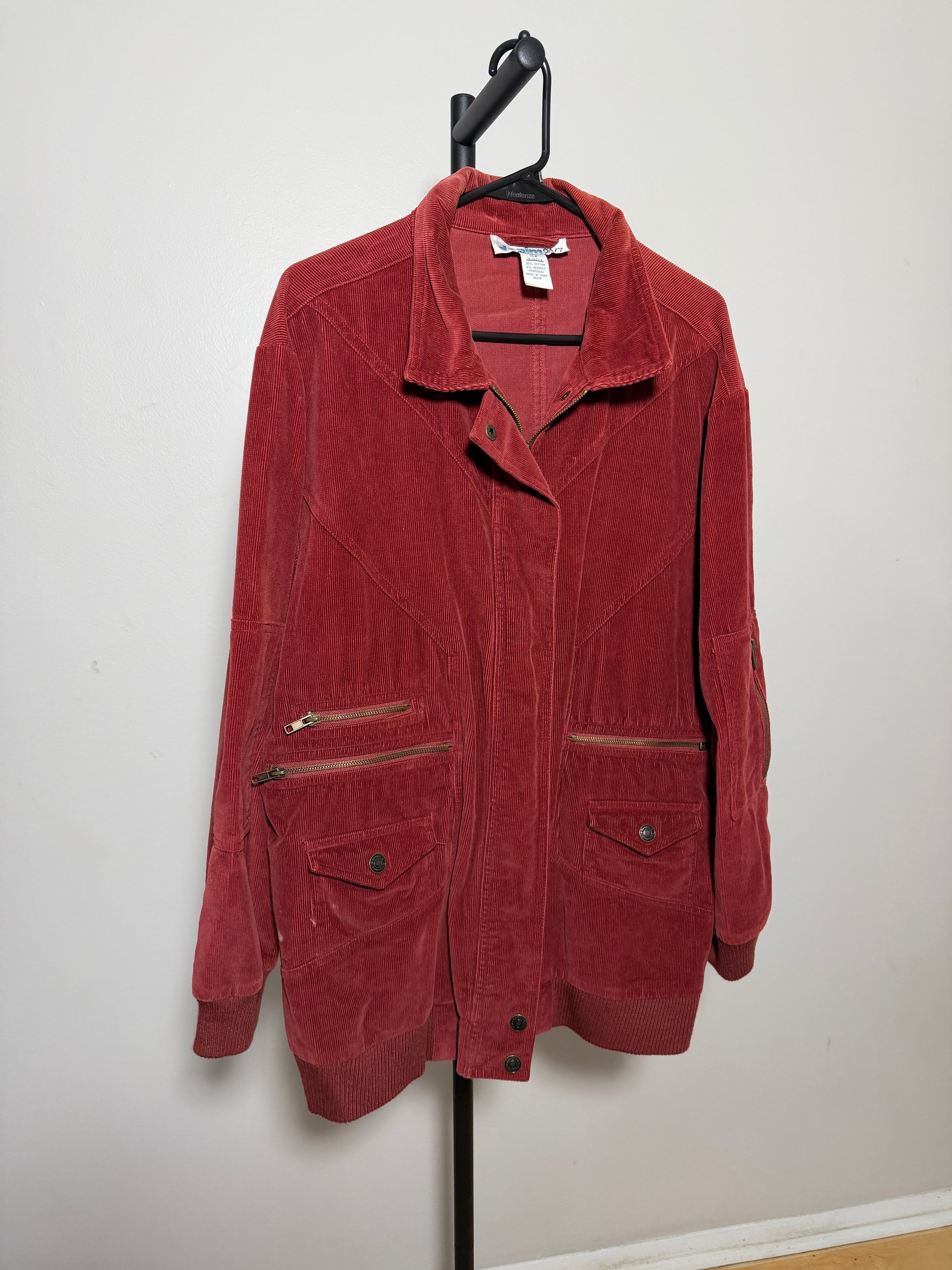 Denim 24/7 Women's 16W Corduroy Jacket