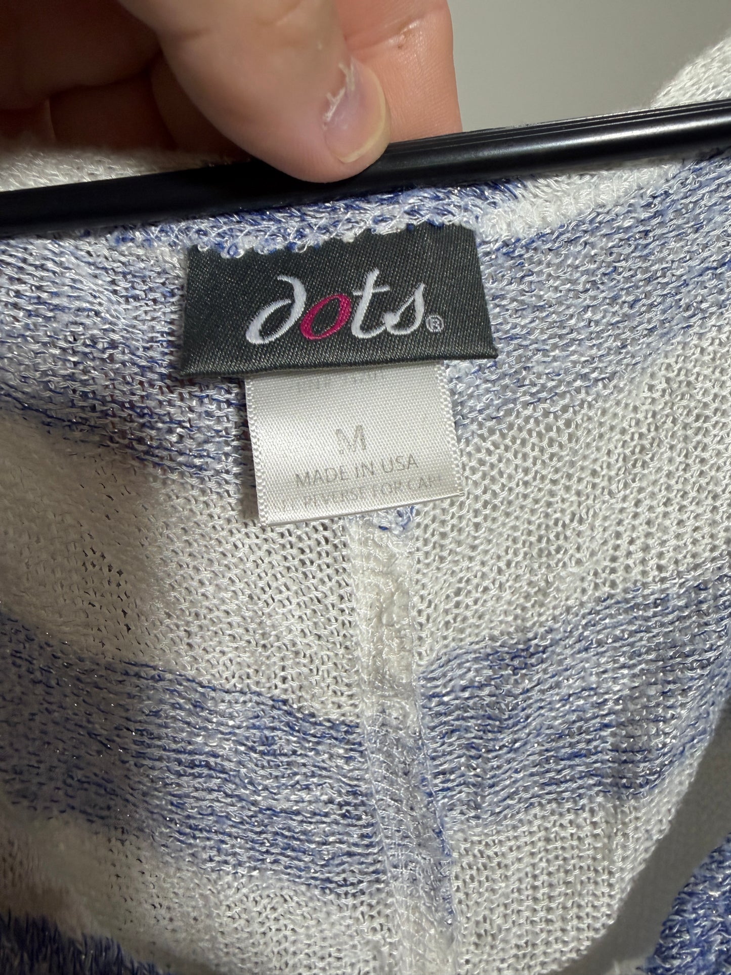 Dots Women's M Striped Top - photo 2