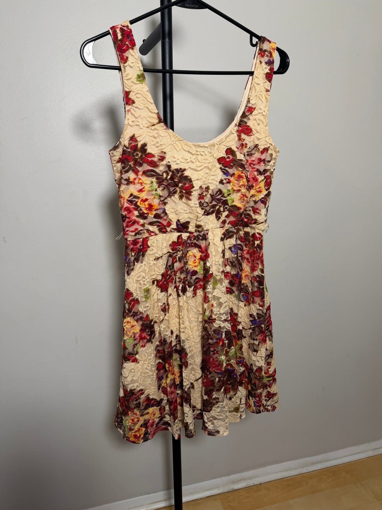 AS U WISH Women's Small Floral Dress - photo 4