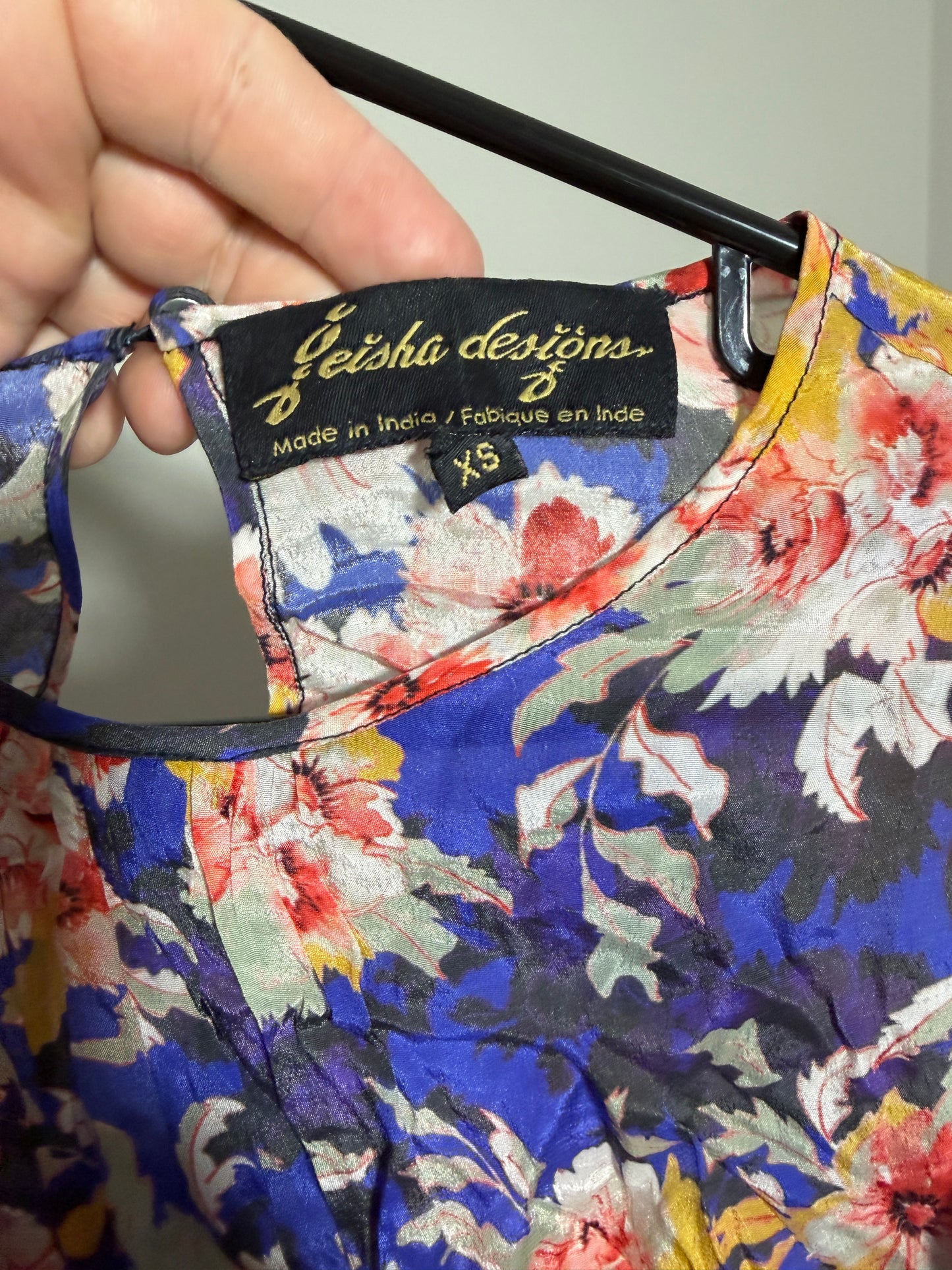 Geisha Designs Floral Print Blouse XS - photo 2