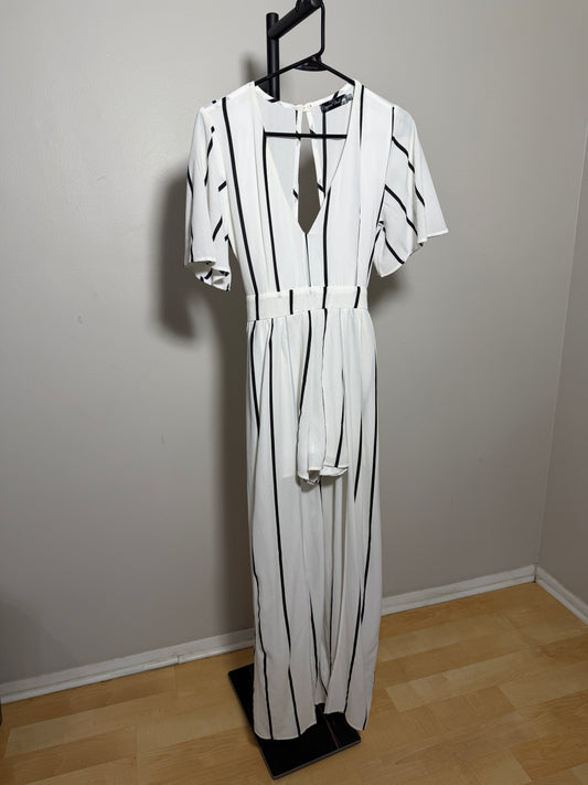 Crystal Doll Women's Striped Jumpsuit Size 3