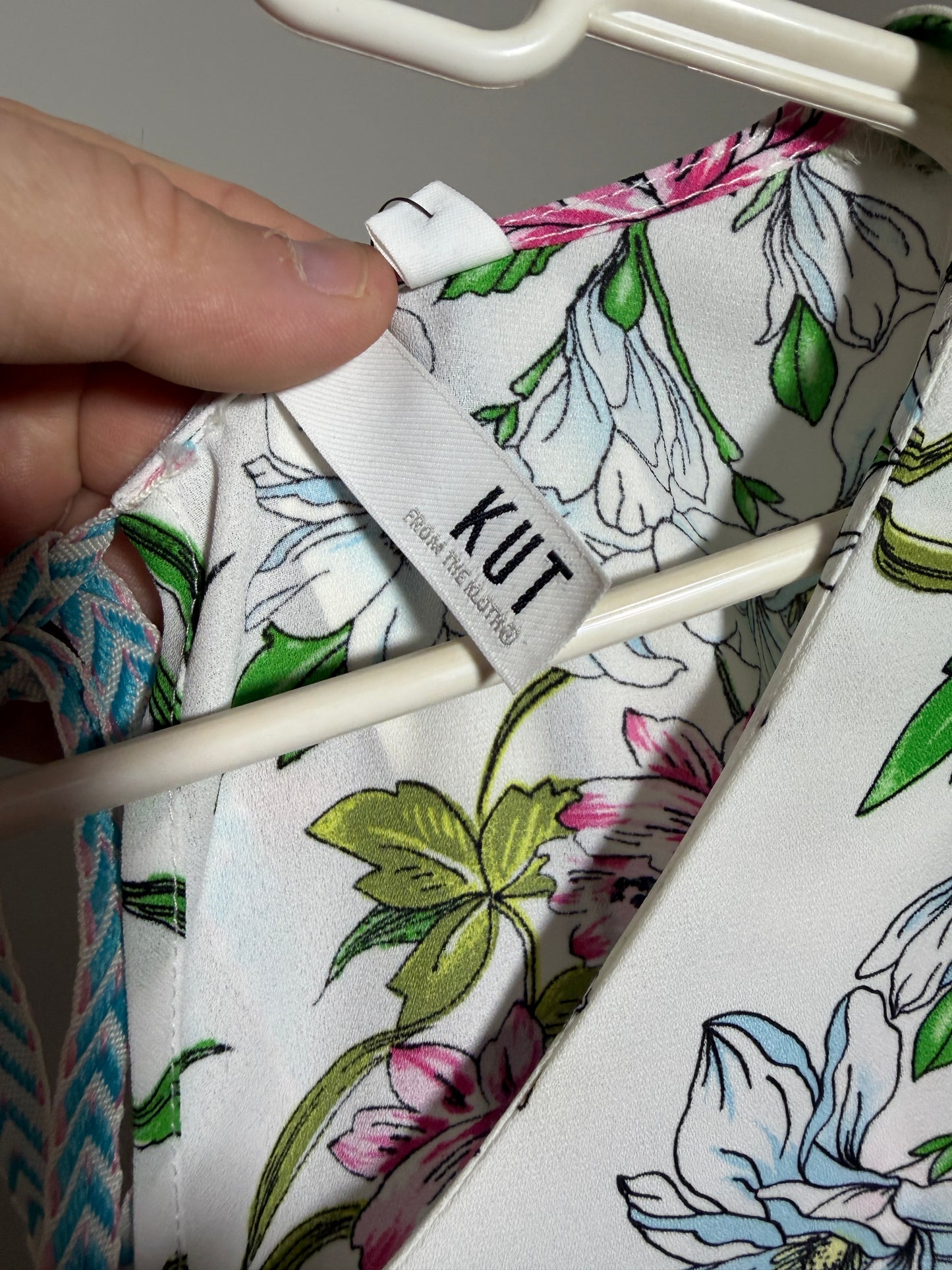 KUT From The Kloth Belinda Floral Top S NWT - photo 2