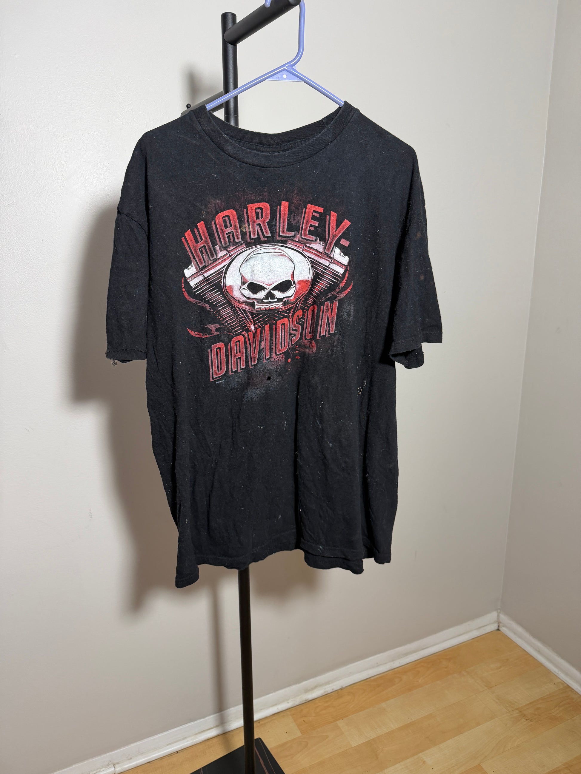 Harley Davidson L Barracuda Graphic T-Shirt Size L