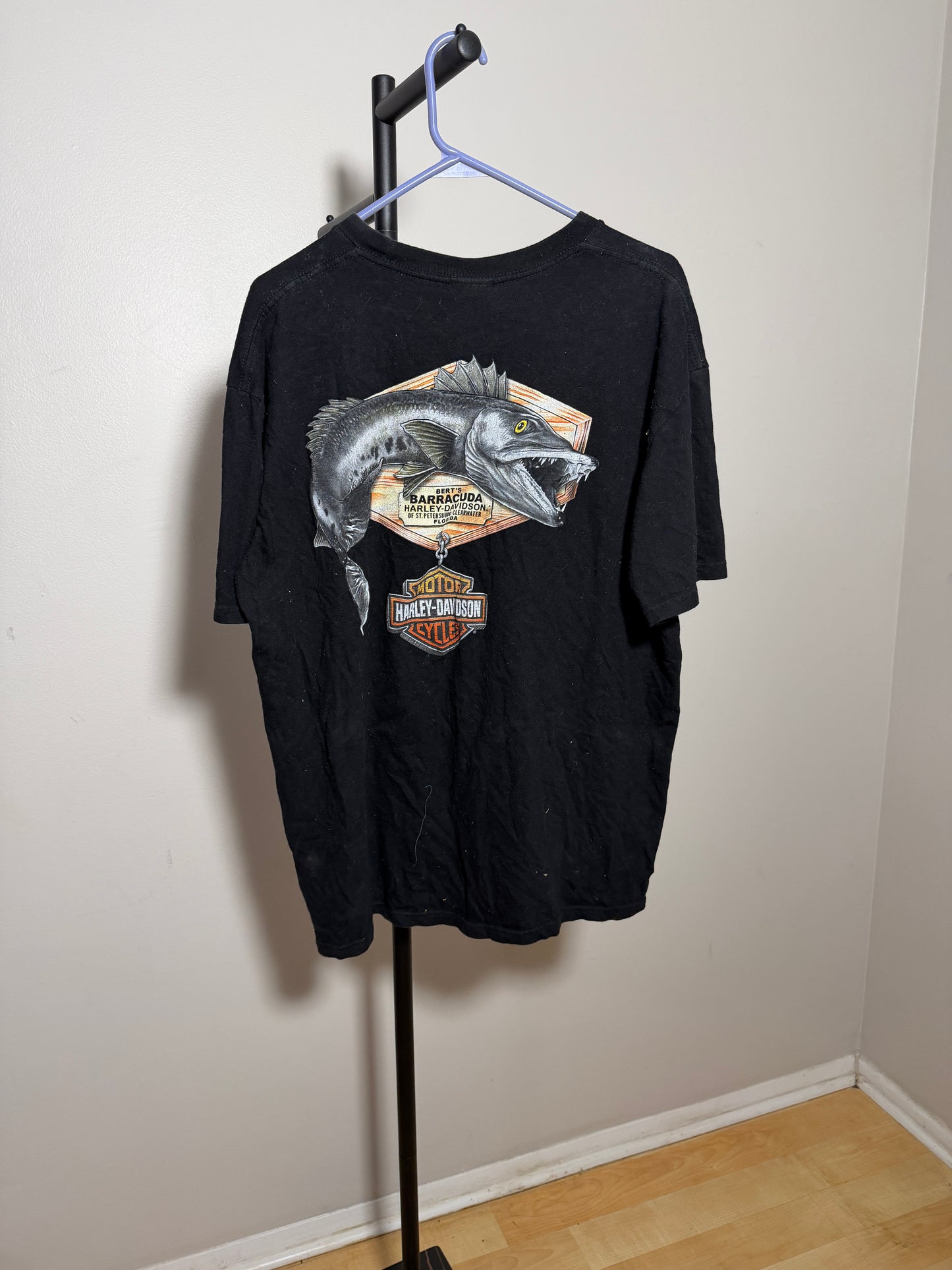Harley Davidson L Barracuda Graphic T-Shirt Size L - photo 5