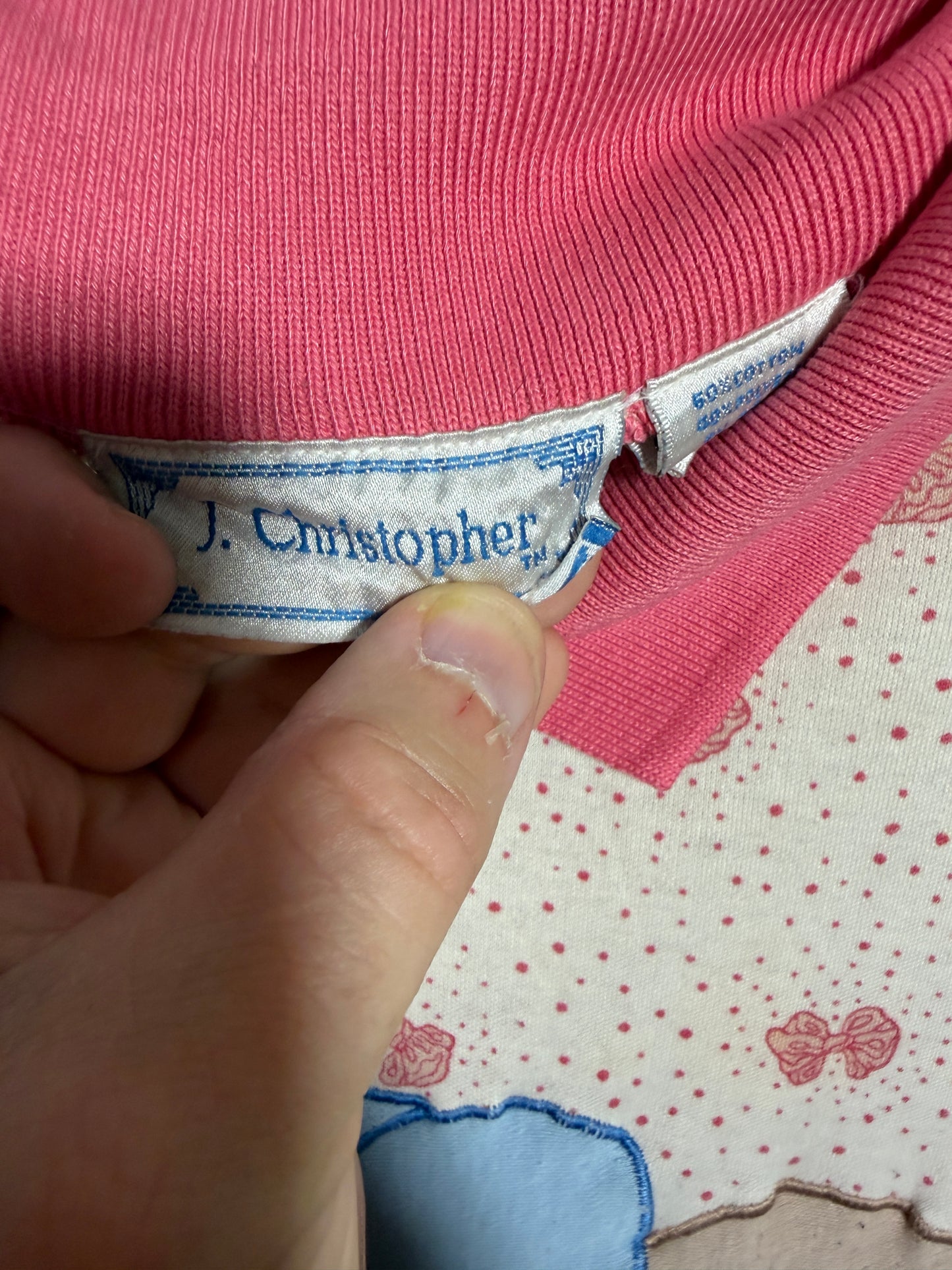J. Christopher Women's M Nightgown Pink Bear Print - photo 2