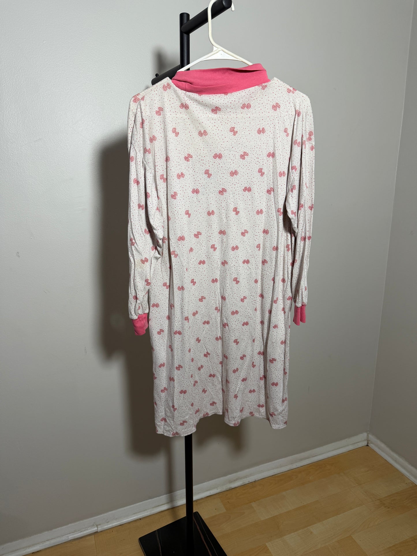 J. Christopher Women's M Nightgown Pink Bear Print - photo 4