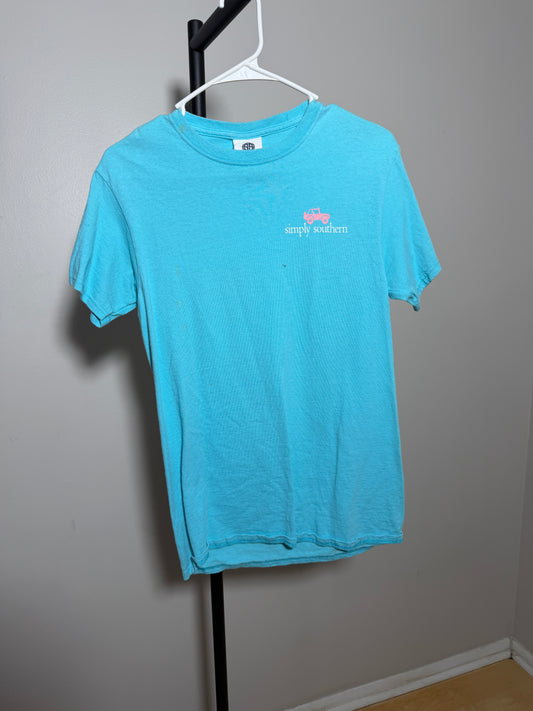 Simply Southern I Was Made For Sunny Days T-Shirt Small