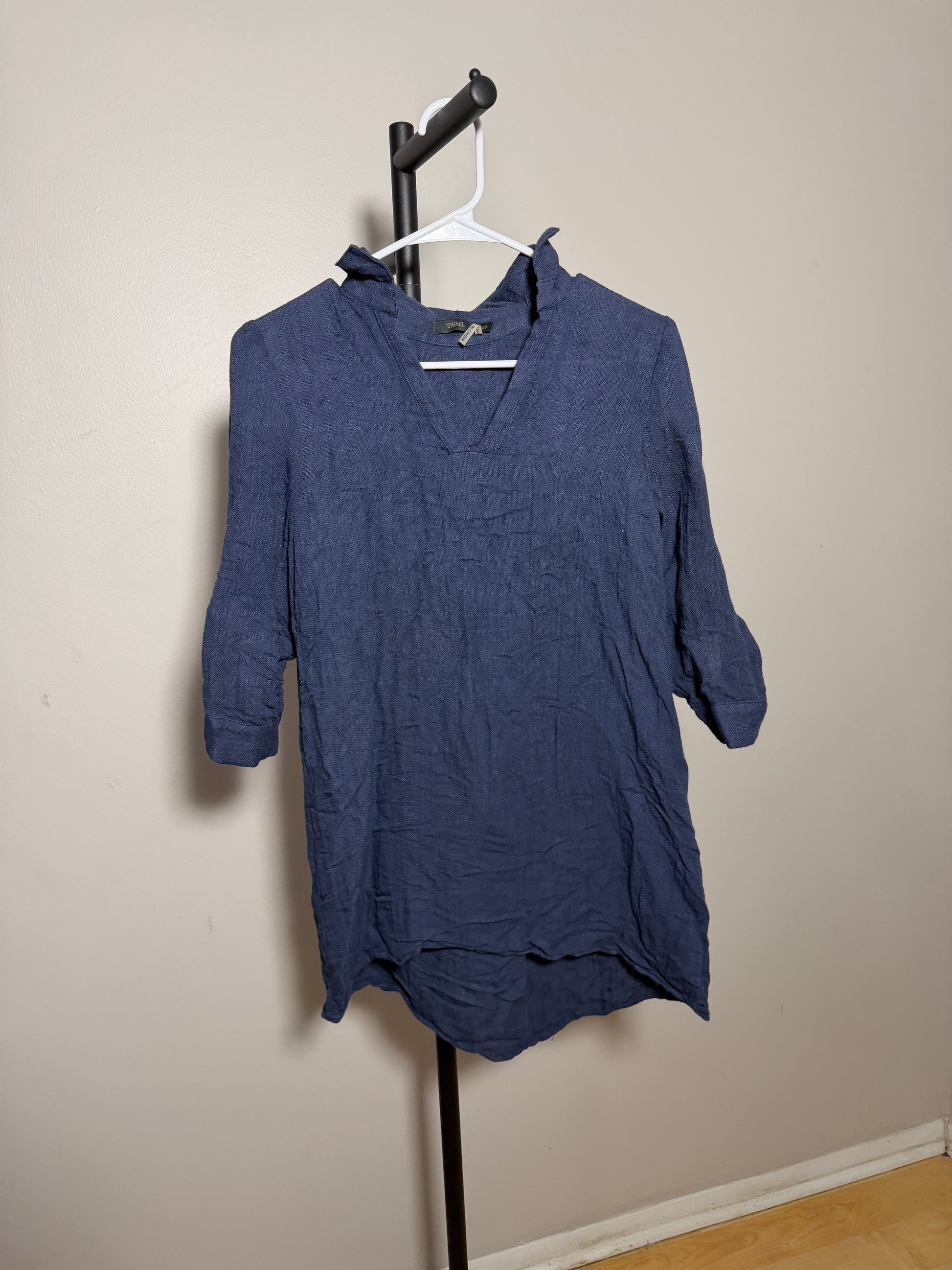 THML Women's XS Navy Blue Tunic