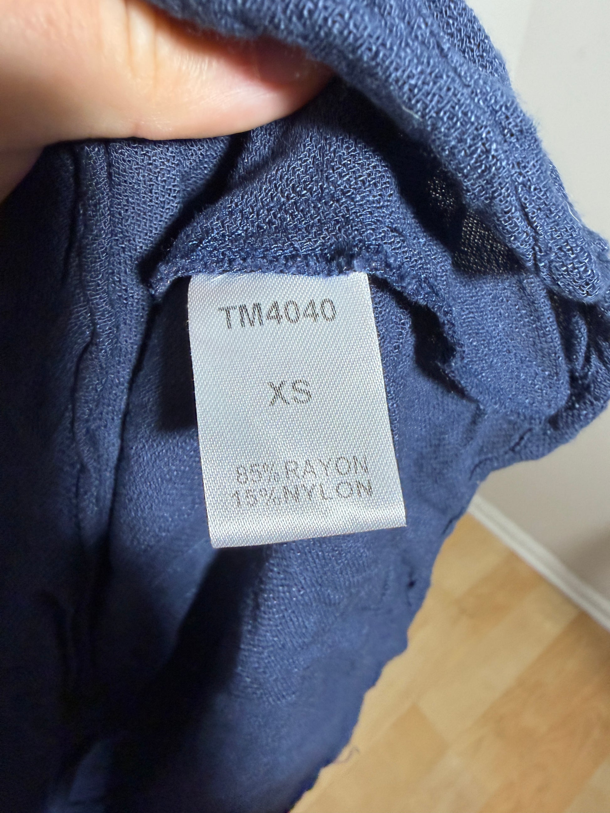 THML Women's XS Navy Blue Tunic - photo 3