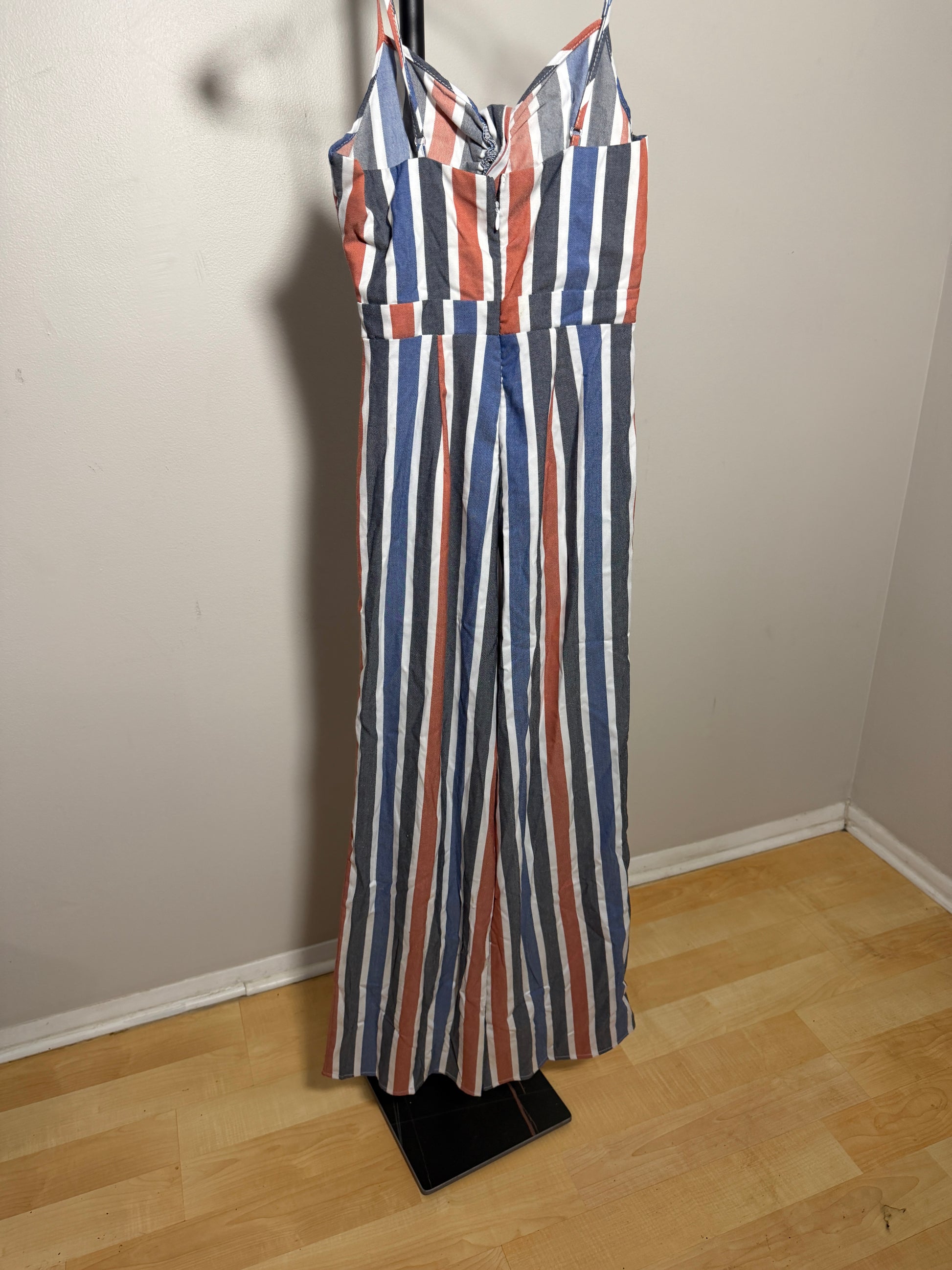 Romeo + Juliet Couture Women's Small Striped Jumpsuit - photo 6