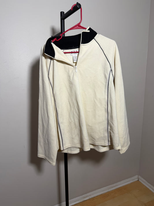 N.Y.L. New York Laundry Woman 1X Zip-Up Fleece Pullover