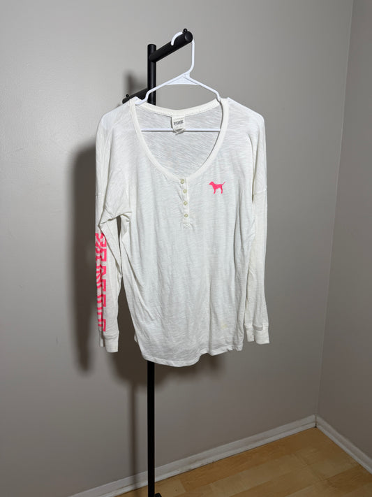 Victoria's Secret PINK Long Sleeve Shirt XS