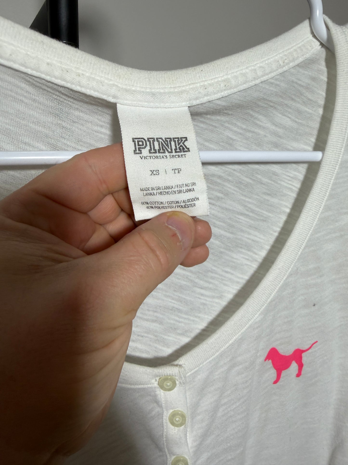 Victoria's Secret PINK Long Sleeve Shirt XS - photo 2