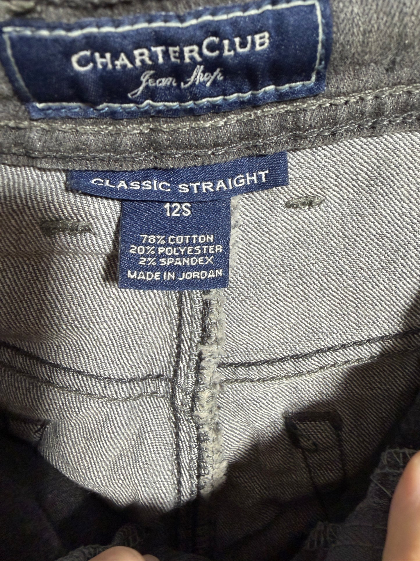 Charter Club Classic Straight Jeans Size 12S - photo 5