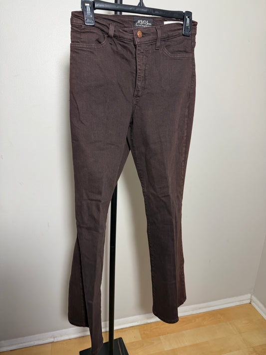 Not Your Daughters Jeans Brown Pants Size 4