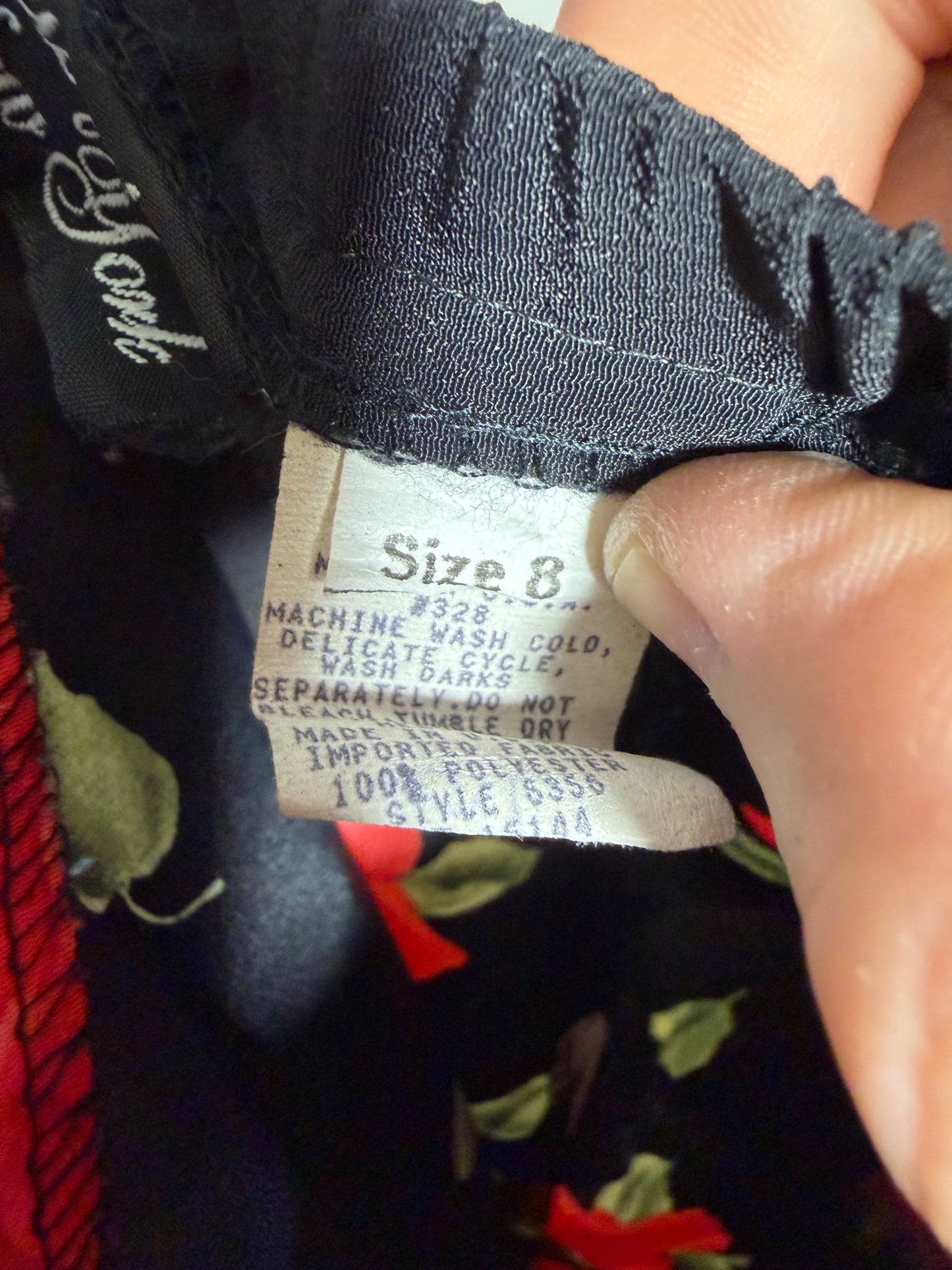 Lloyd New York Floral Print Skirt Size 8 - photo 3