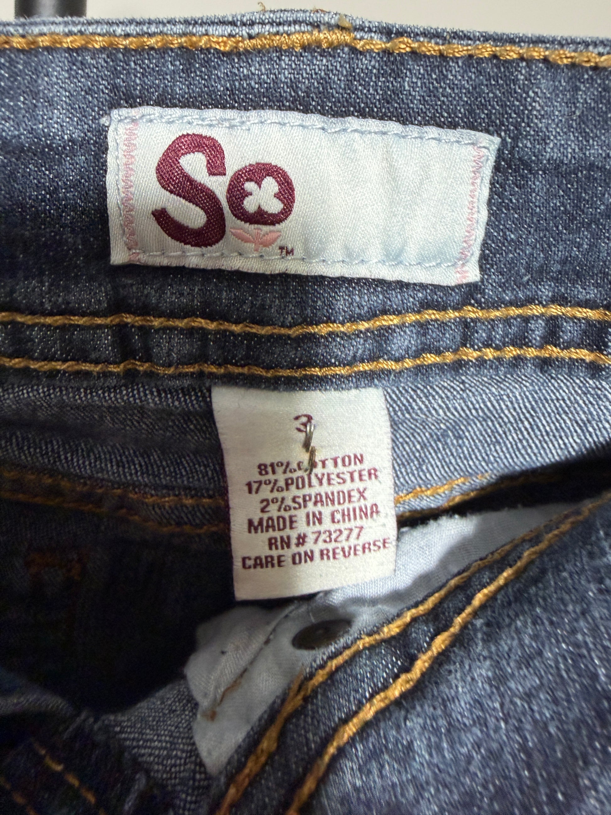 So Women's 3 Skinny Jeans Size 3 - photo 2