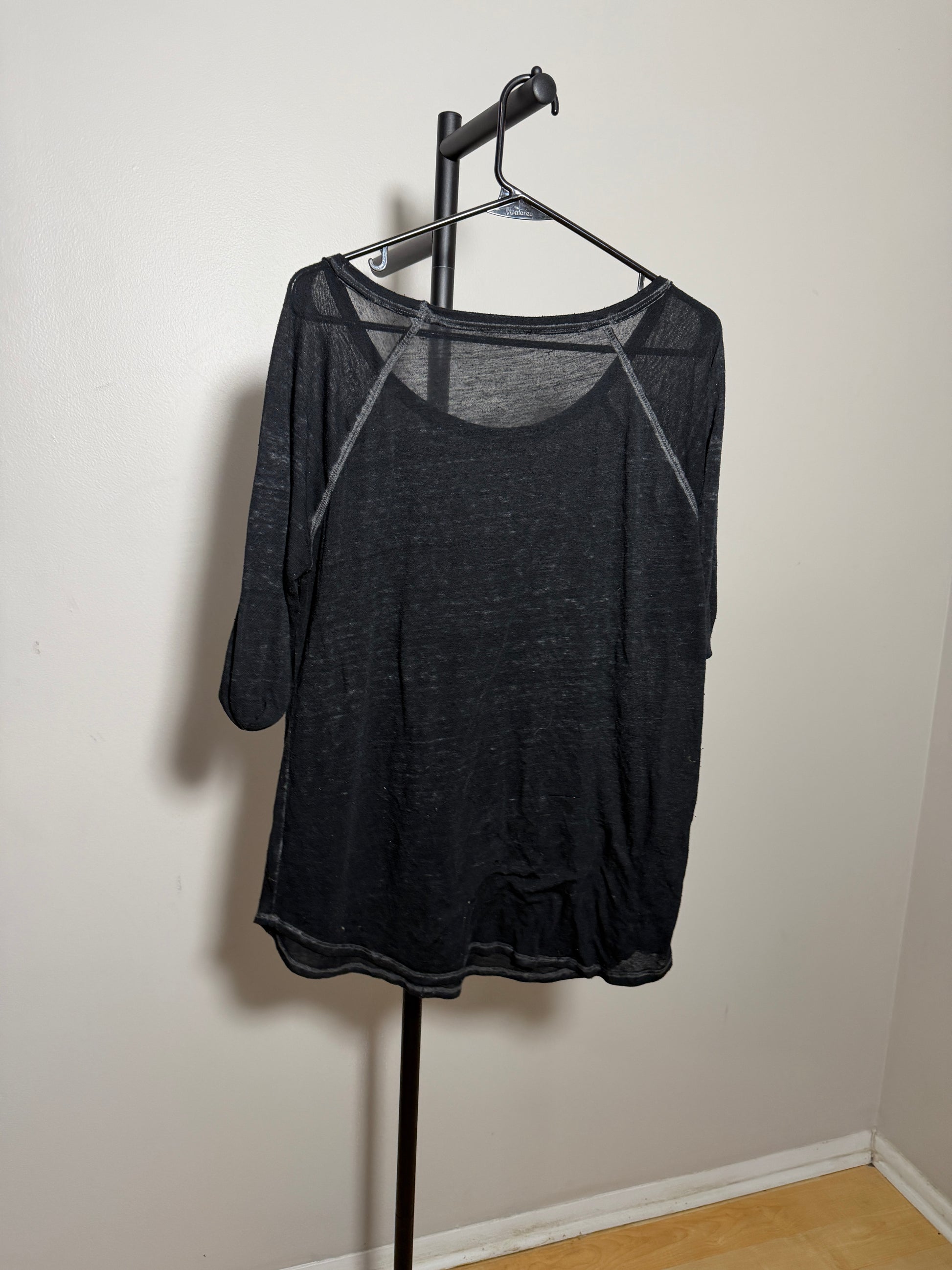 Lucky Brand L Black Top with Astrology Design - photo 4
